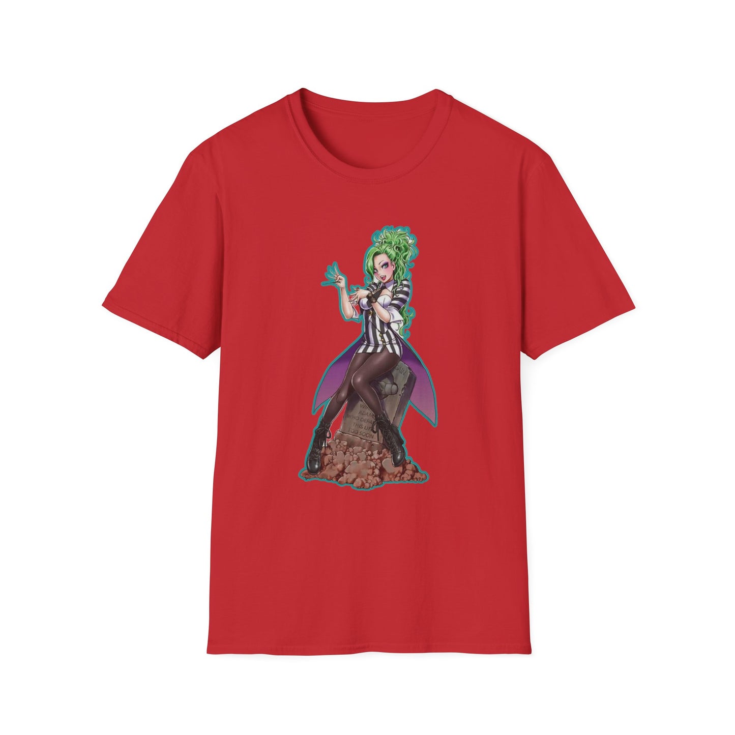 Anime-Inspired  spooky season masters of horror 4Unisex Softstyle T-Shirt, Unique Graphic Tee, Casual Wear, Gift for Anime Lovers, Trendy Fashion