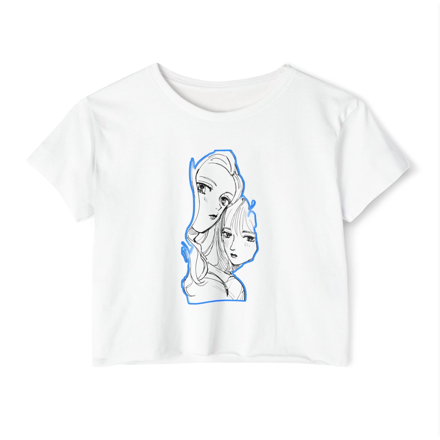 Women's Festival initial D 3 Crop Top with Unique Art Design, Boho Style Tee, Summer Concert Top, Gift for Music Lovers, Casual Everyday Wear