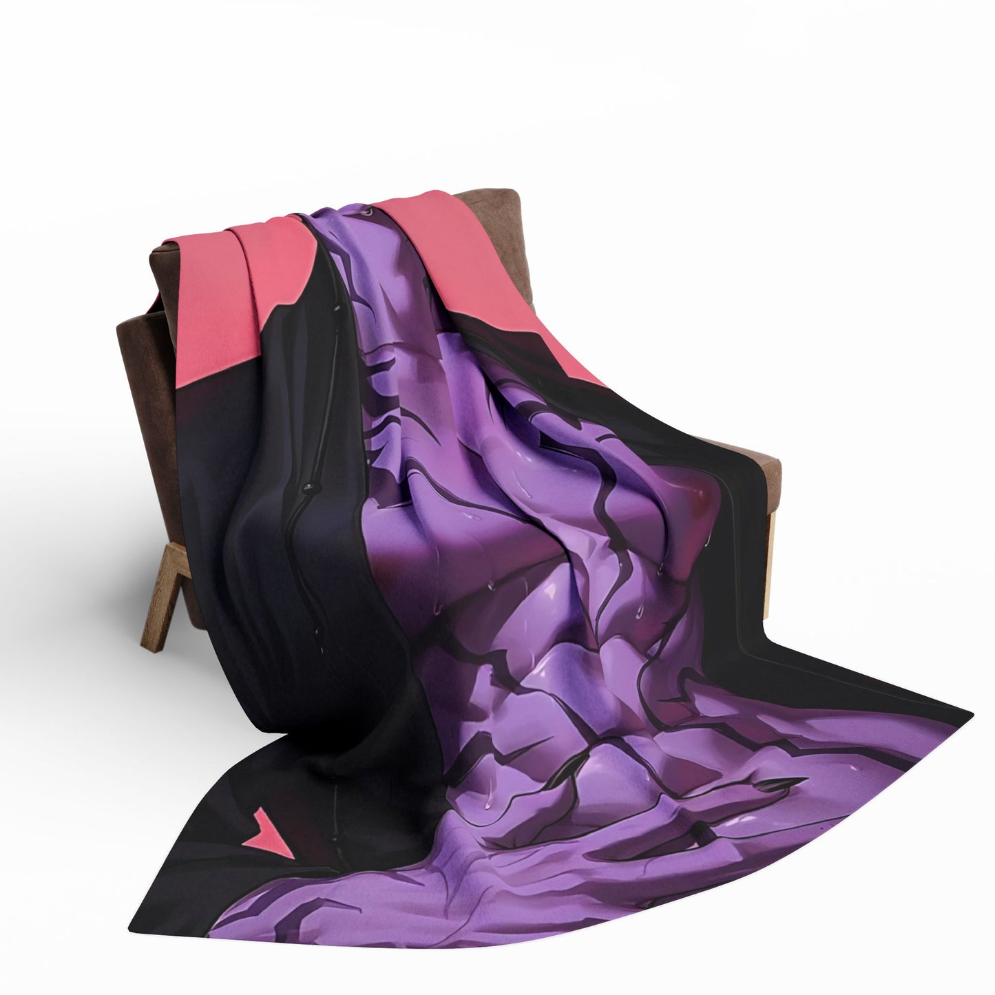 Stylish Arctic idol boy Fleece Blanket with Bold Graphic Design, Cozy Throw, Unique Gift for Fans, Perfect for Home Decor, Anime Style Blanket, [...]