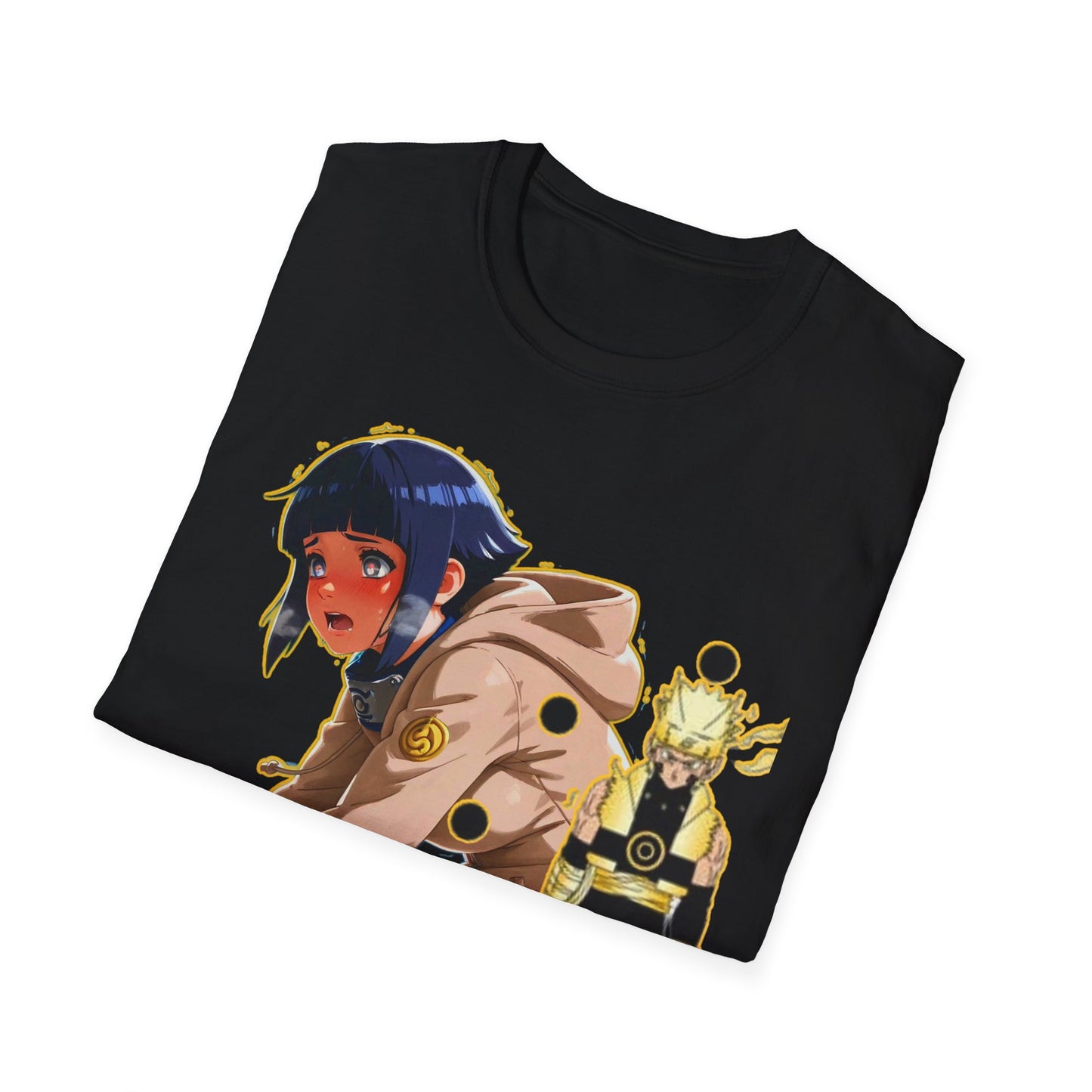 Anime-Inspired Naruto 2 Unisex Softstyle T-Shirt, Graphic Tee for Fans, Casual Wear, Gift for Birthdays, Cosplay Outfit, Summer Style