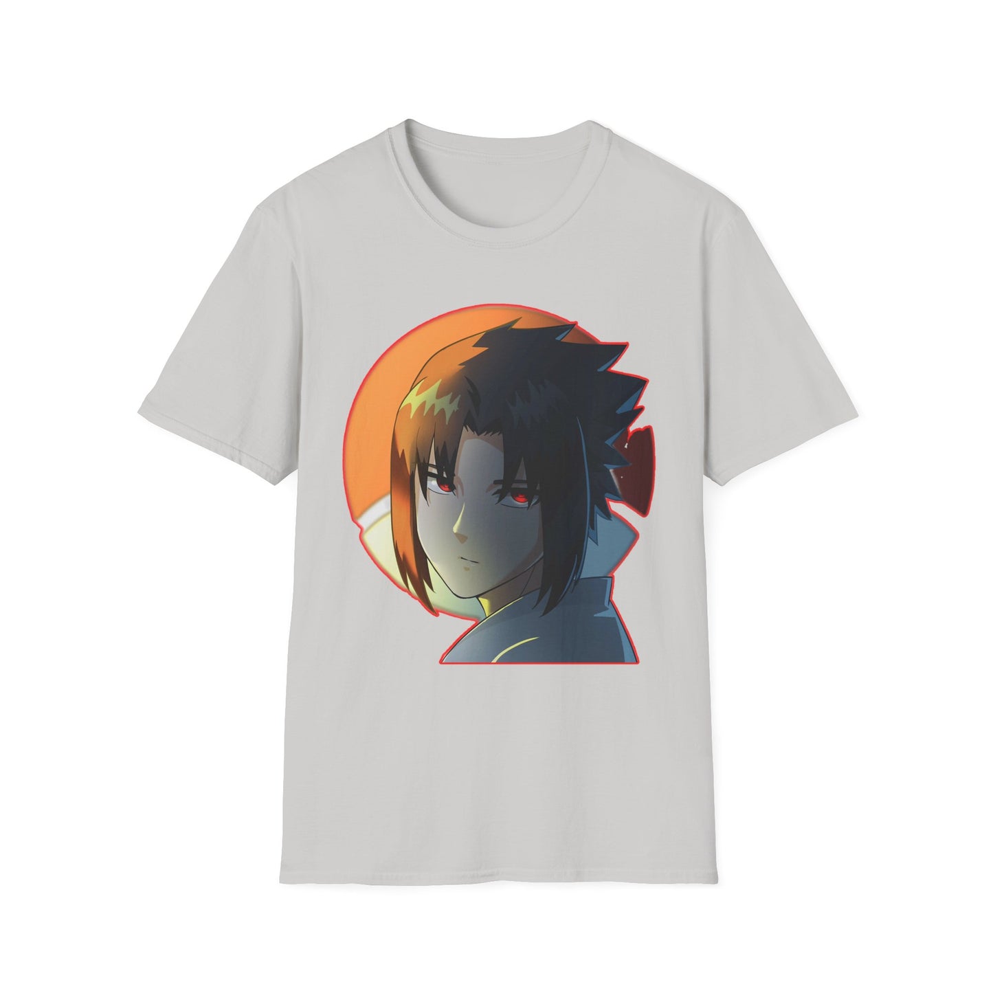 Anime-Inspired naruto Unisex Softstyle T-Shirt with Cool Character Design, Graphic Tee for Fans, Perfect for Gifts, Casual Wear, Unisex Apparel