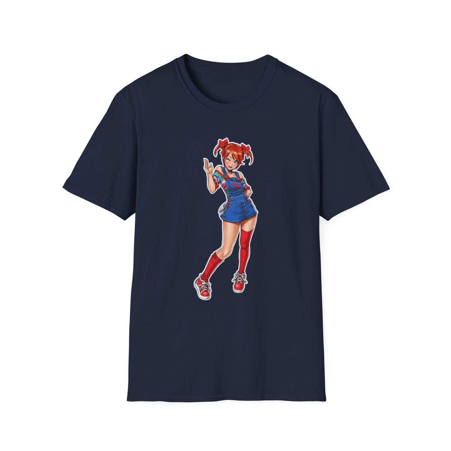 Anime-Themed spooky season masters of horror 6Unisex T-Shirt, Cute Character Graphic Tee, Trendy Casual Apparel, Customizable Gift for Fans, Fun Streetwear