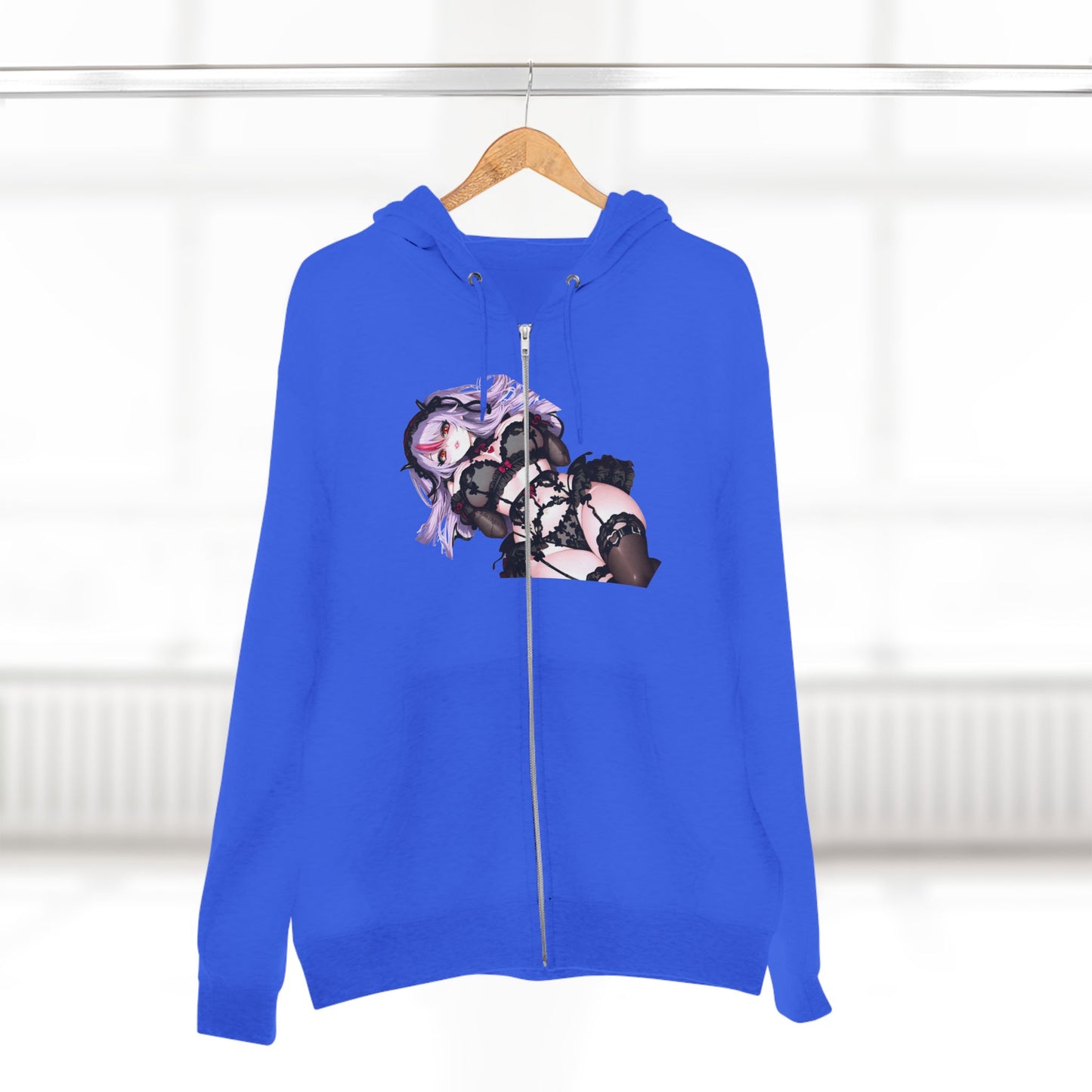 Anime-Inspired Unisex Zip Hoodie - Perfect for Fans, Anime Lovers, Cosplay, or Casual Wear, Gifts for Birthdays and Conventions