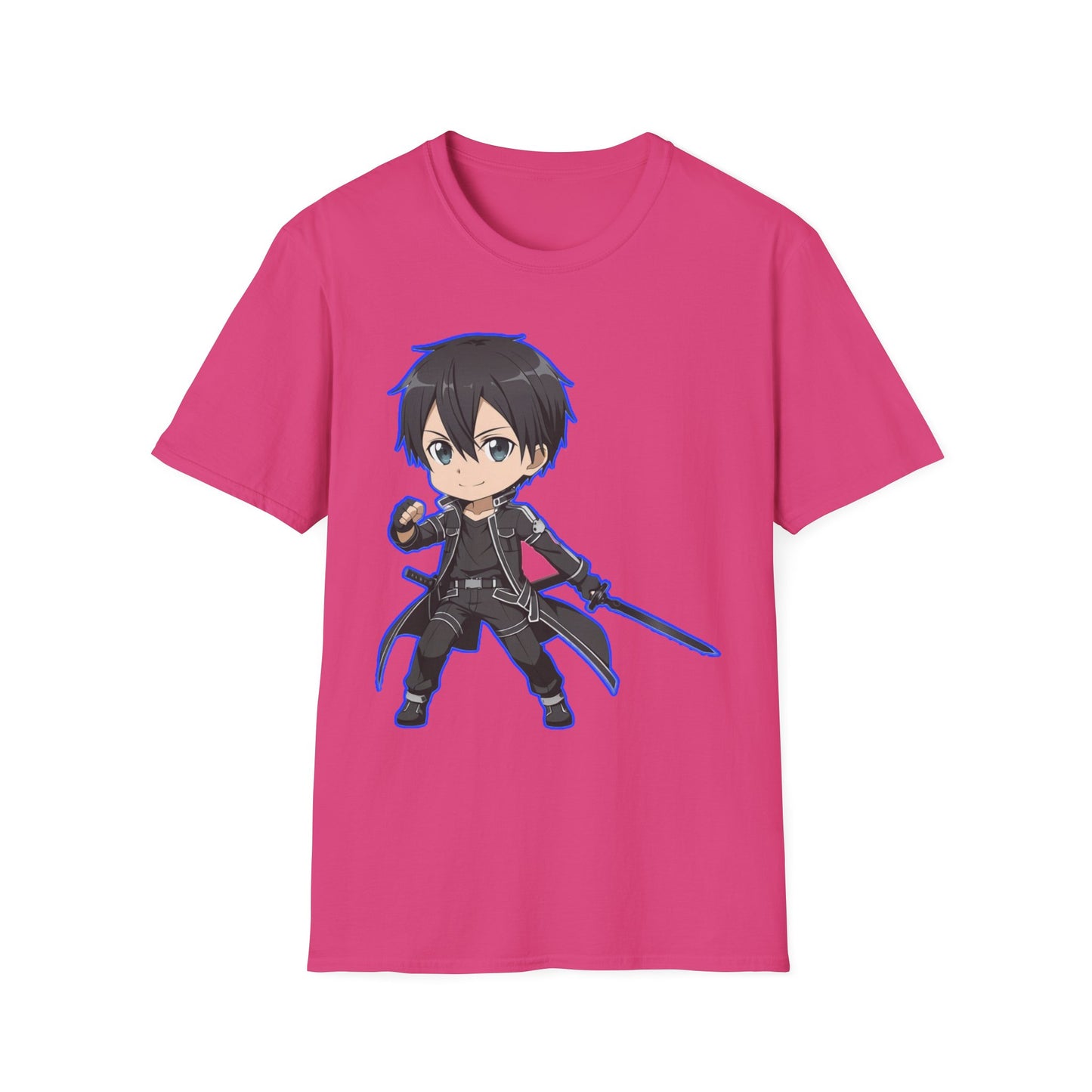 Anime Character sao 12 Unisex T-Shirt, Softstyle Tee for Fans, Gift for Birthdays and Conventions, Casual Wear, Cute Graphic Tee