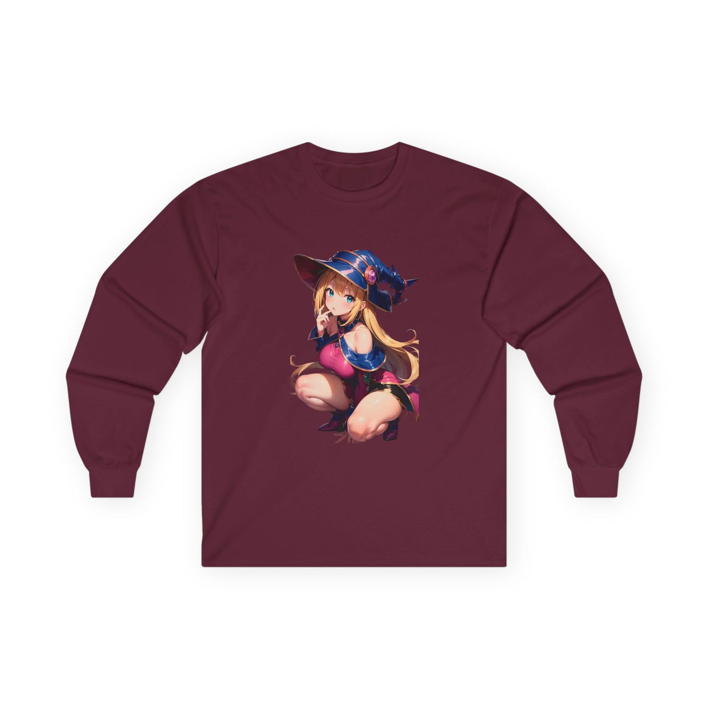 Ygo dmocgal style Long Sleeve Tee, Unisex Cotton Tee, Anime Apparel, Casual Wear, Streetwear, Unique Gift for Fans