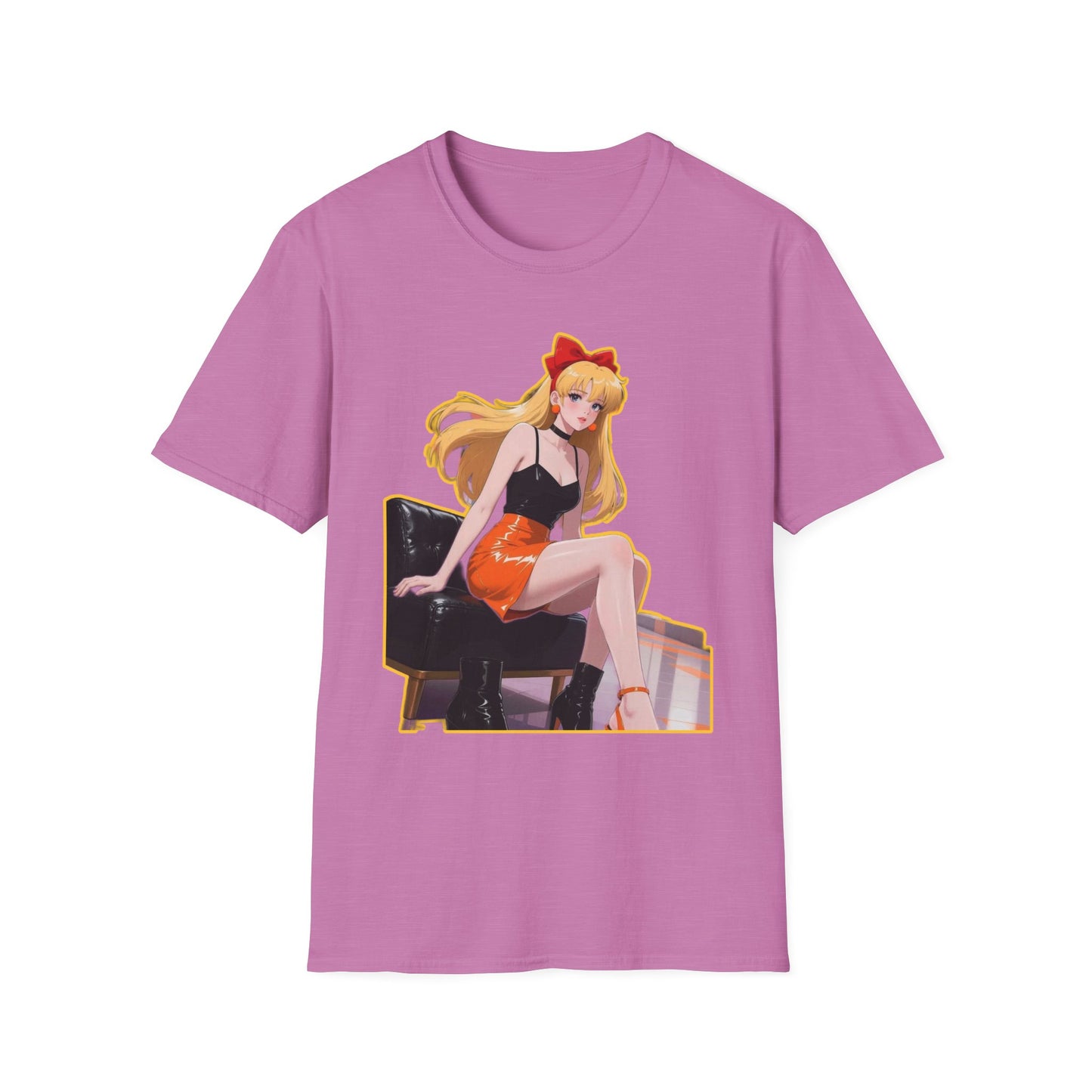 Anime-Inspired sailor moon 3 Unisex T-Shirt with Playful Chic Design, Casual Wear, Anime Fans, Gifts for Friends, Summer Fashion, Unique Graphic Tee