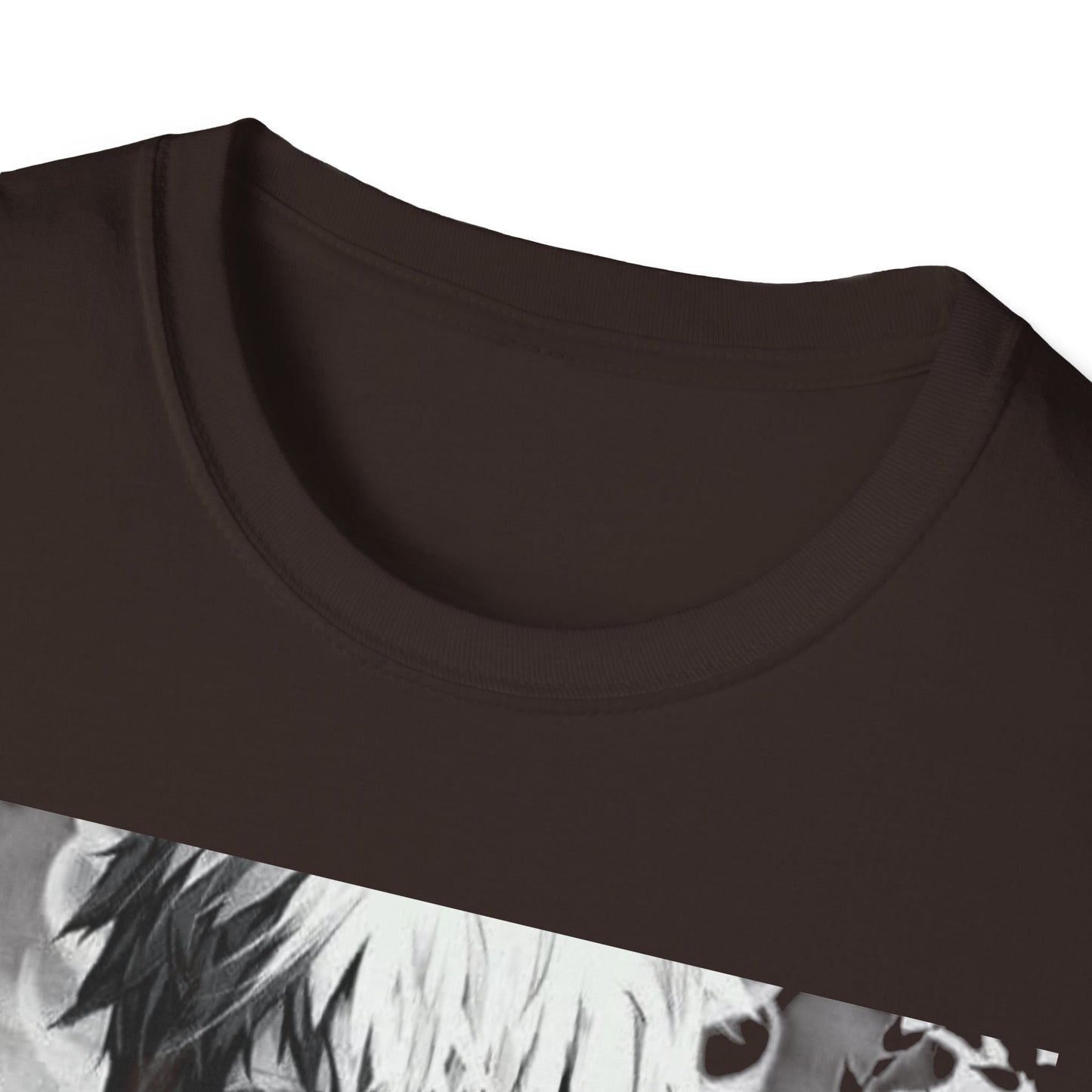 Anime Art Unisex tokyo ghoul style 2Softstyle T-Shirt | Perfect Gift for Fans, Graphic Tee, Casual Wear, Cosplay, Every Day Comfort