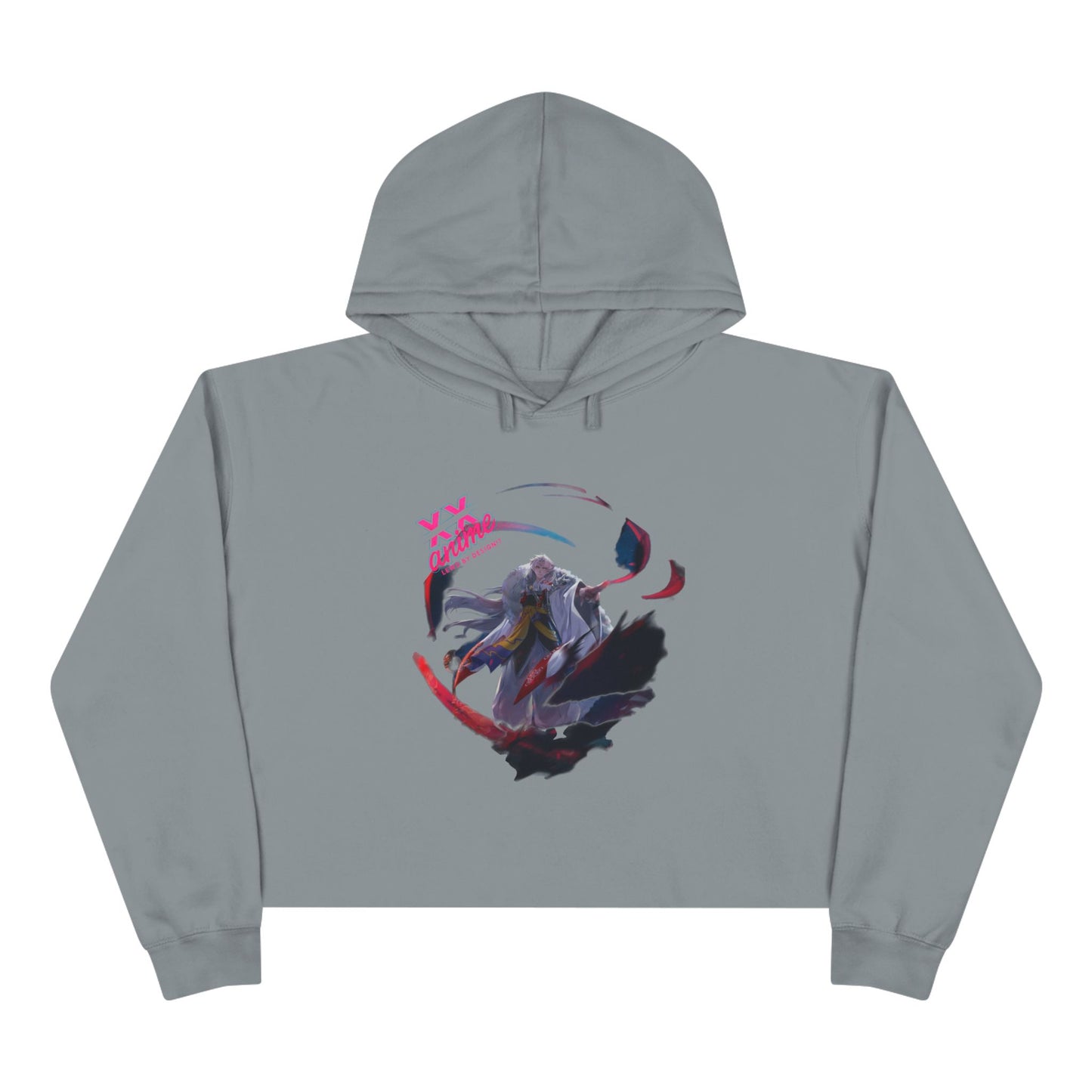 Anime Crop Hoodie, Stylish Hoodie for Anime Lovers, Gift for Anime Fans, Perfect for Casual Wear, Fashionable Anime Apparel, Cozy and Trendy
