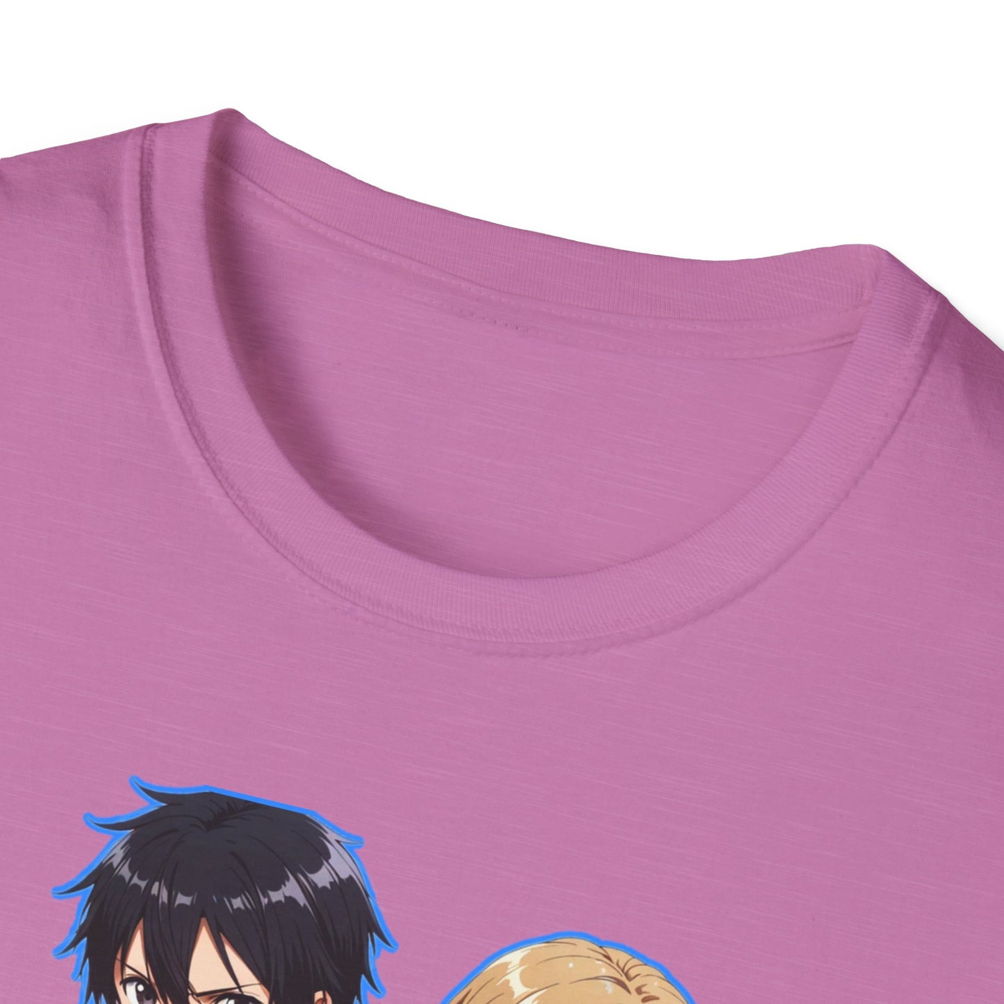 Anime-Inspired sao 10 Unisex Softstyle T-Shirt, Casual Wear, Gift for Otaku, Birthday Present, Soft Graphic Tee