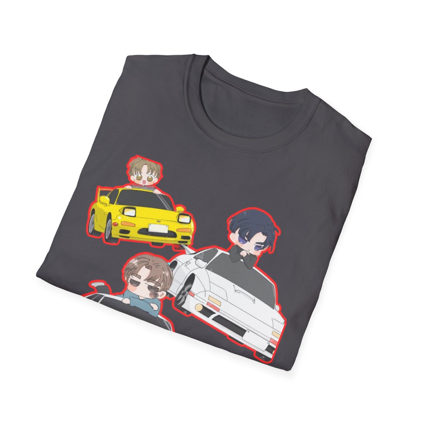 Anime Car initial D 2 Enthusiast T-Shirt, Cool Graphic Tee, Unisex Design, Perfect Gift for Gamers, Casual Streetwear, Fun Summer Shirt