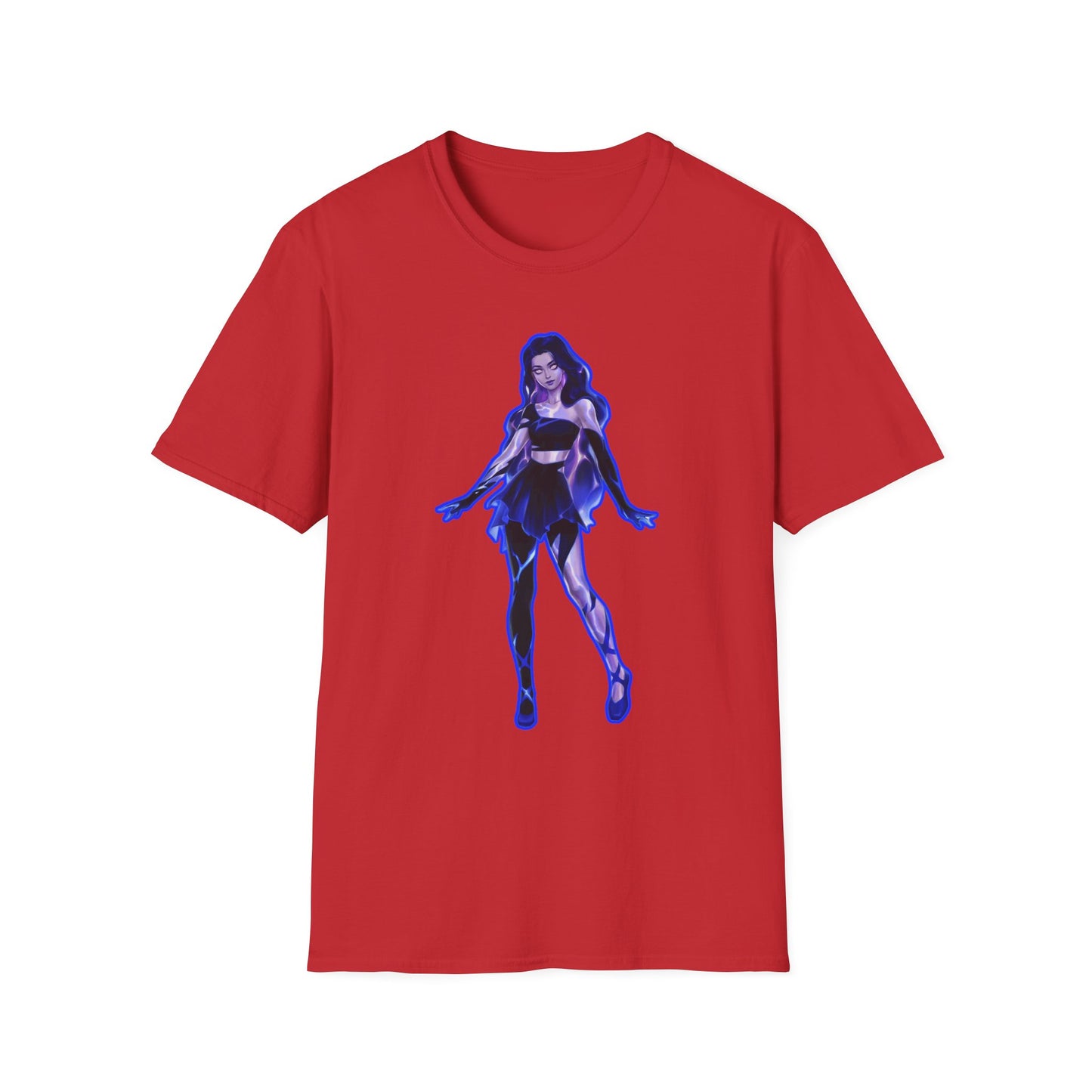 Mystical Fairy spooky season fortnite 3Graphic T-Shirt, Unisex Softstyle Tee, Fantasy Clothing, Gift for Her, Magical Daywear, Unique Fan Apparel