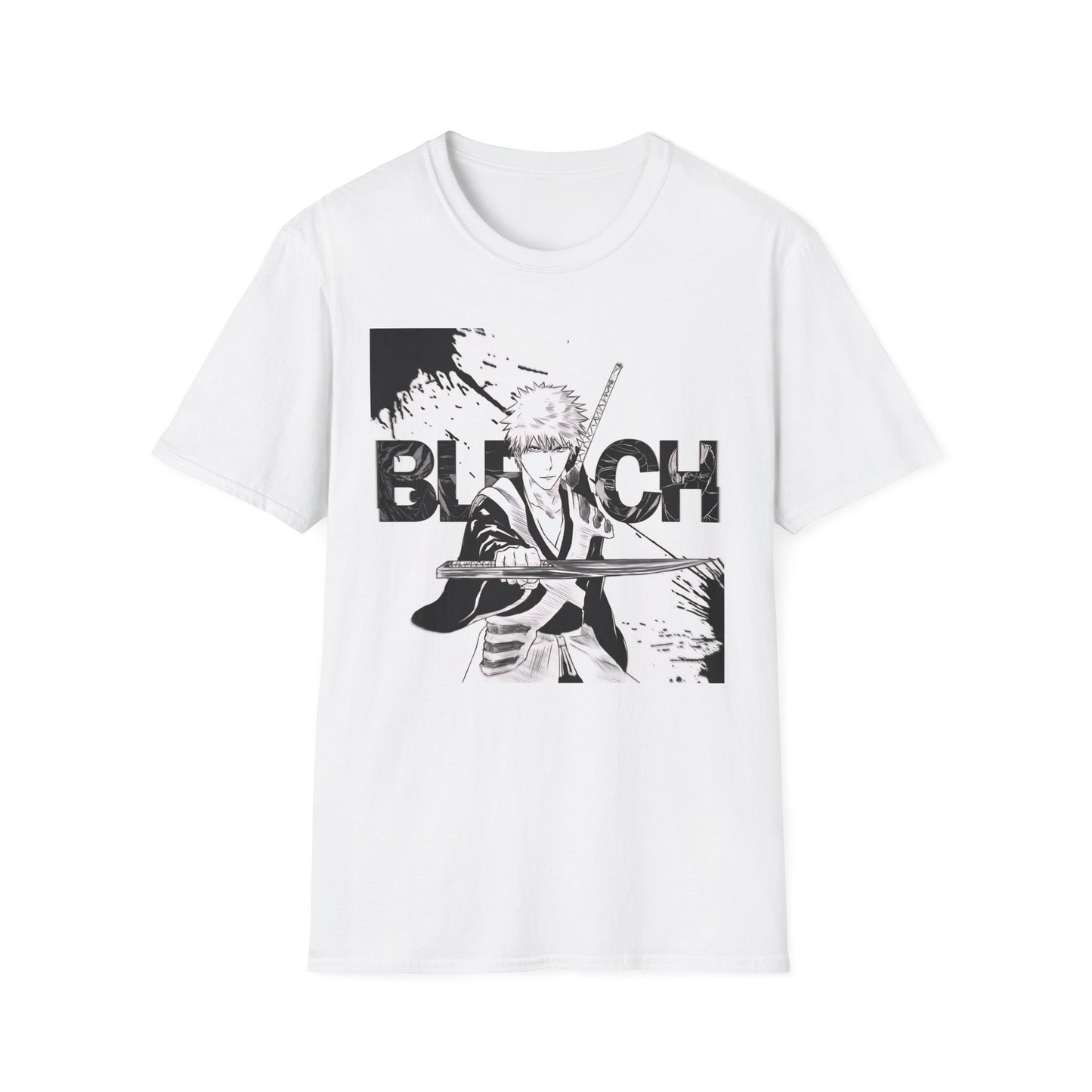 Bleach  15 Unisex Softstyle T-Shirt, Anime Tee, Manga Shirt, Gift for Fans, Streetwear, Casual Wear