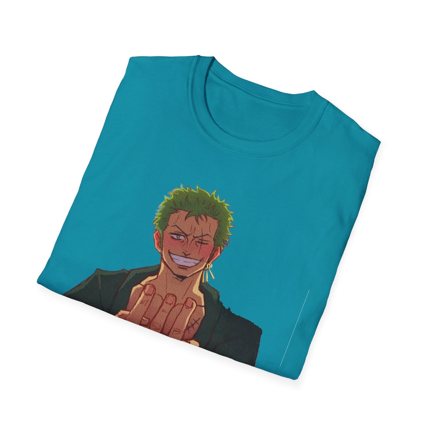 Anime Character one piece 6 T-Shirt, Cool Graphic Tee, Unisex Softstyle Top, Gift for Fans, Casual Wear, Streetwear Style
