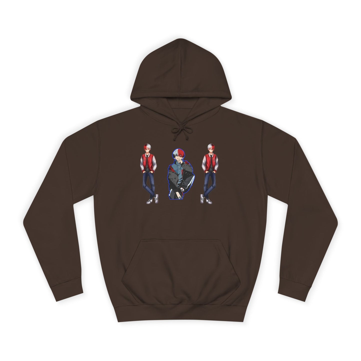 Hero school toto style Hoodie, Cozy Casual Wear, Gift for Students, Streetwear, Music Events, College Hoodie, Graphic Sweater