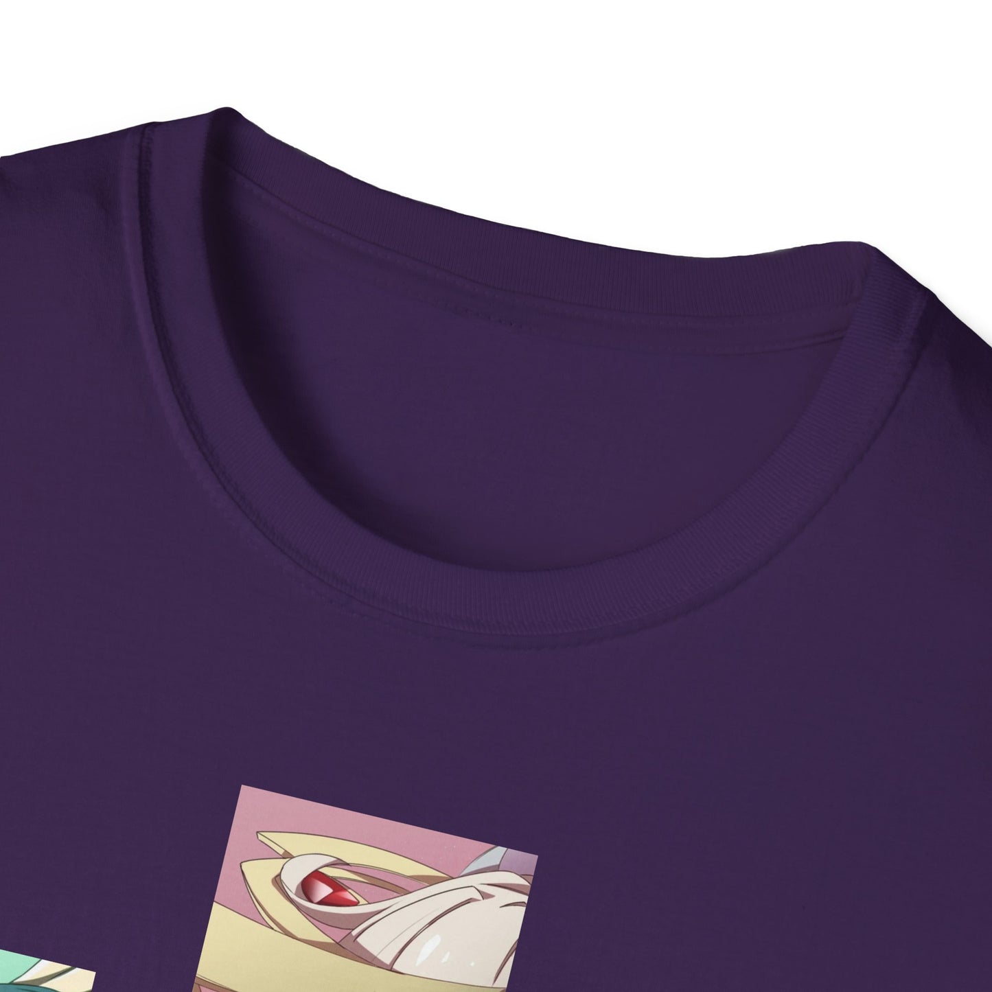 Anime Trio Unisex Softstyle T-Shirt, Casual Tee, Geek Fashion, Gift for Anime Lovers, Novelty Shirt, Unique Graphic Tee