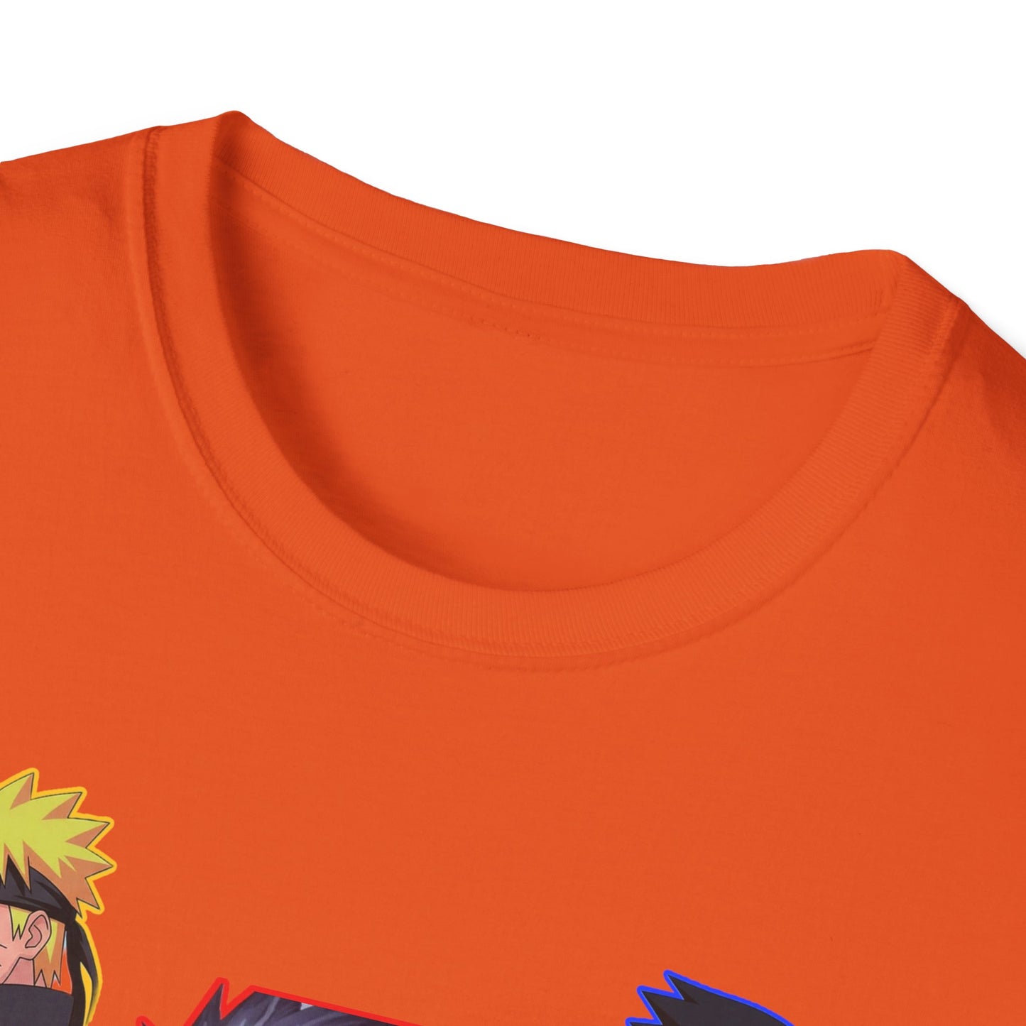 Anime-Inspired Naruto 5 Unisex Softstyle T-Shirt, Graphic Tee for Fans, Casual Wear, Gift for Birthdays, Cosplay, and Conventions