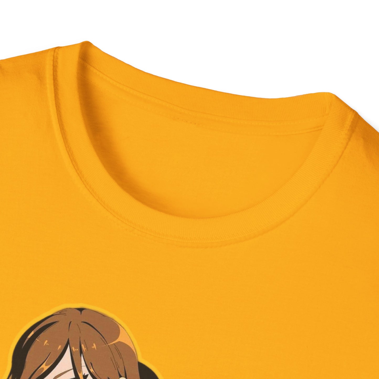 Chic Graphic one piece T-Shirt for Trendy Fashionistas, Unisex Softstyle Tee, Anime Art Apparel, Perfect Gift for Birthdays and Casual Outings