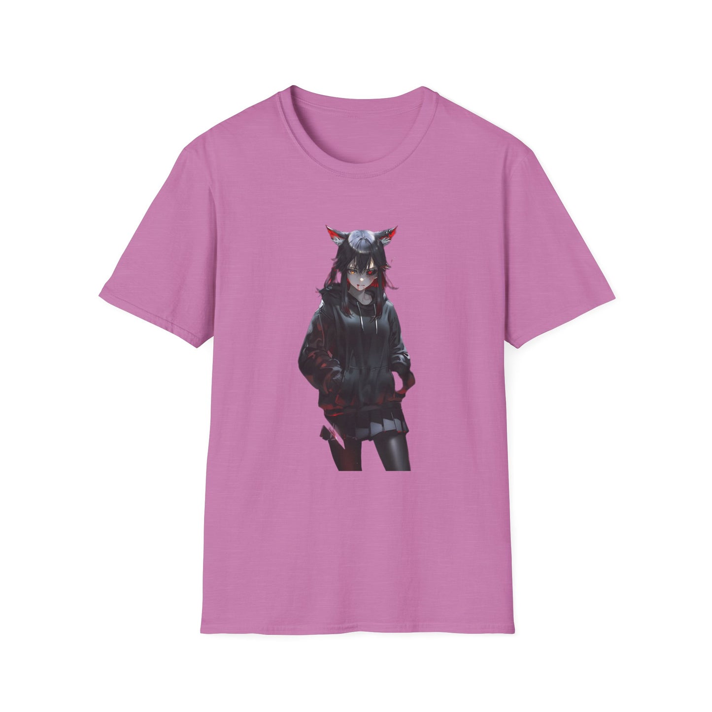 Anime-Inspired Graphic tokyo ghoul style 6T-Shirt, Unisex Softstyle Tee, Casual Wear, Gift for Otaku, Anime Expo, Trendy Streetwear, Unique Fashion