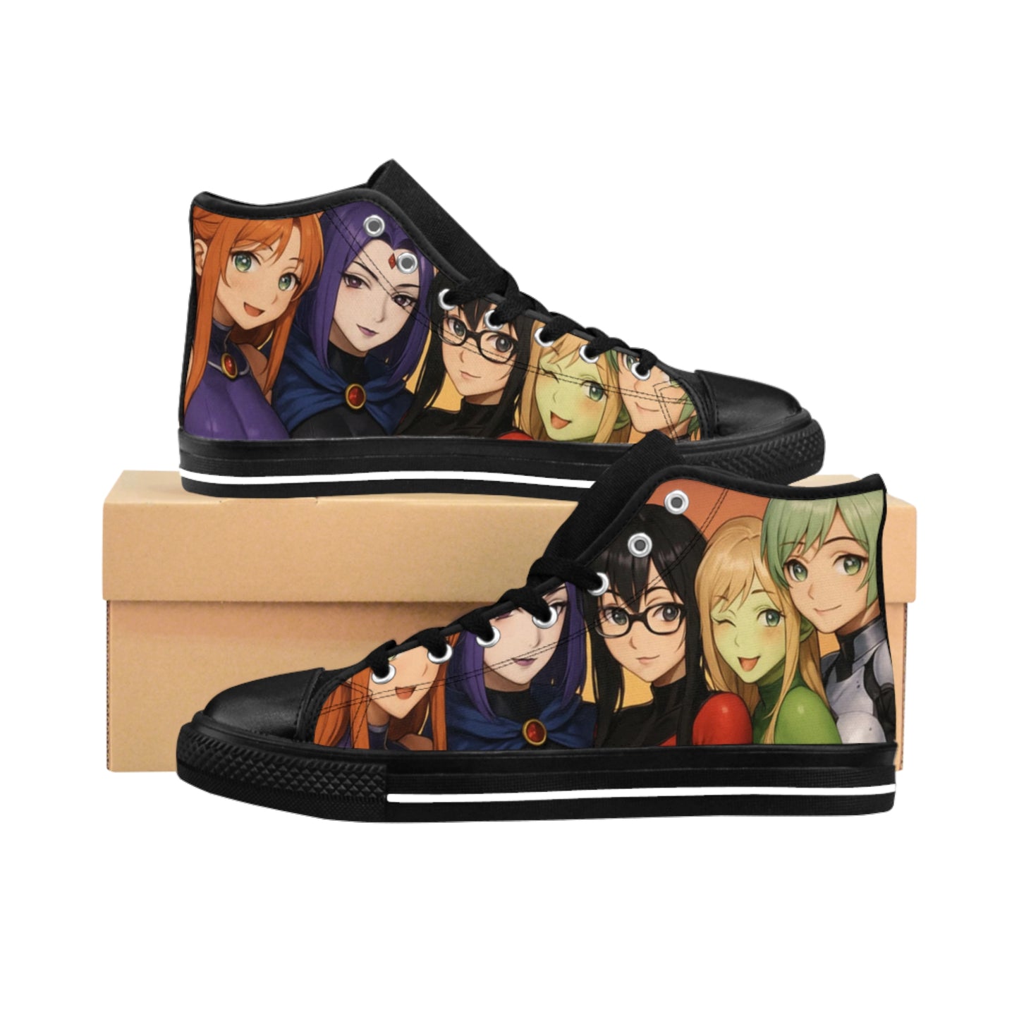 Customizable Women's Classic Sneakers, Unique High-Top Shoes, Stylish Footwear for Everyday Use, Perfect Gift for Fashion Lovers, [...]