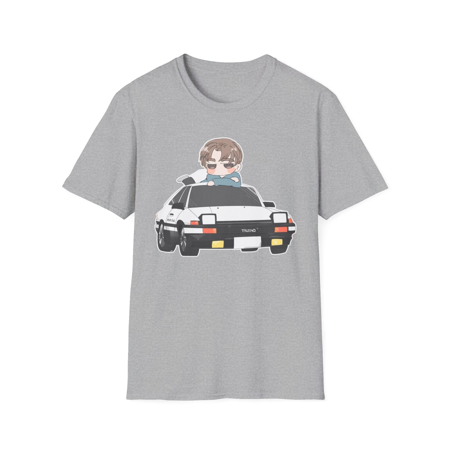 Anime-Inspired initial D 7 Unisex Softstyle T-Shirt | Cool Car and Character Design, Perfect for Gamers and Anime Fans, Gift for Birthdays, Casual [...]