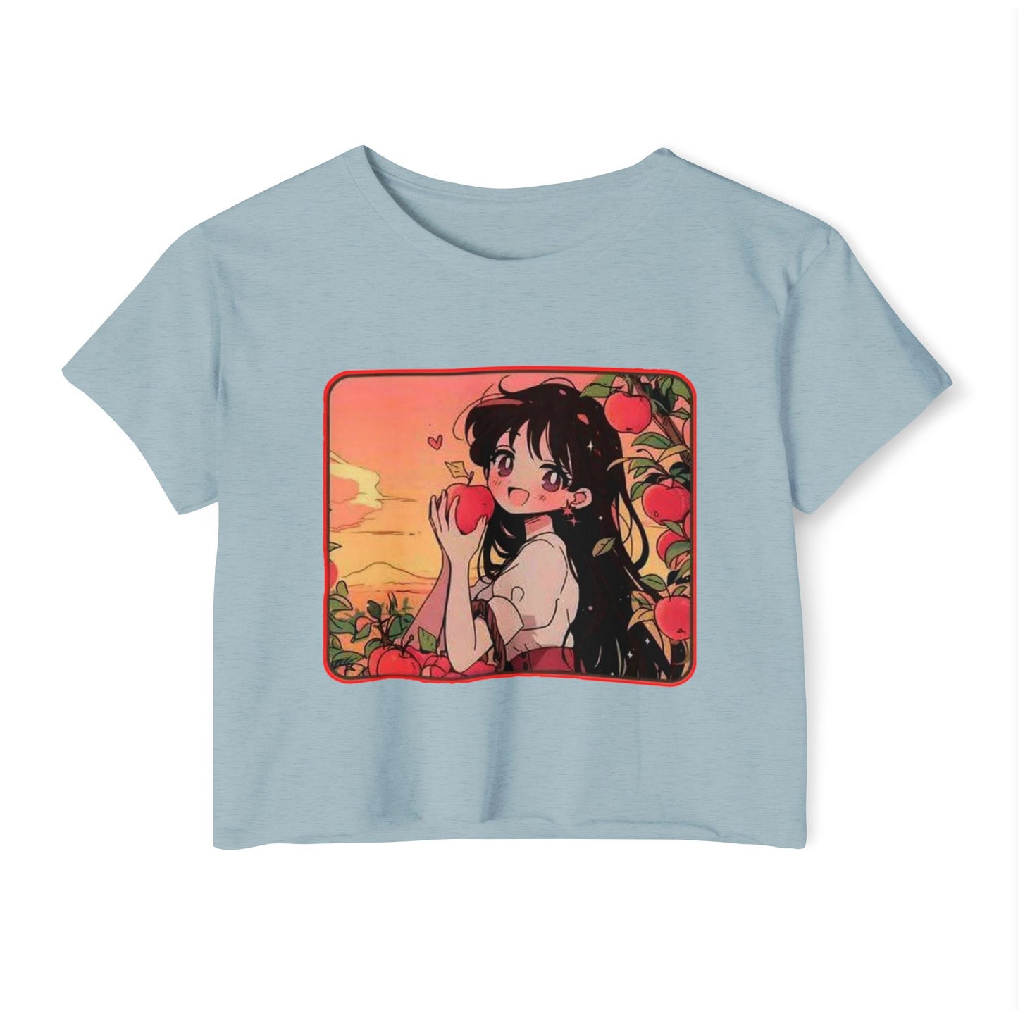 Women's Festival sailor moon 8 Crop Top, Boho Top, Summer Shirt, Cute Graphic Tee, Festival Attire, Gift for Music Lovers, Outdoor Concert Wear