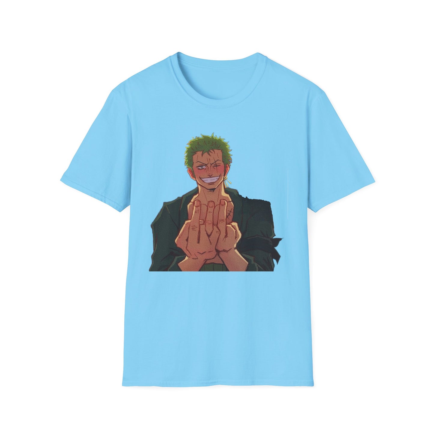 Anime Character one piece 6 T-Shirt, Cool Graphic Tee, Unisex Softstyle Top, Gift for Fans, Casual Wear, Streetwear Style