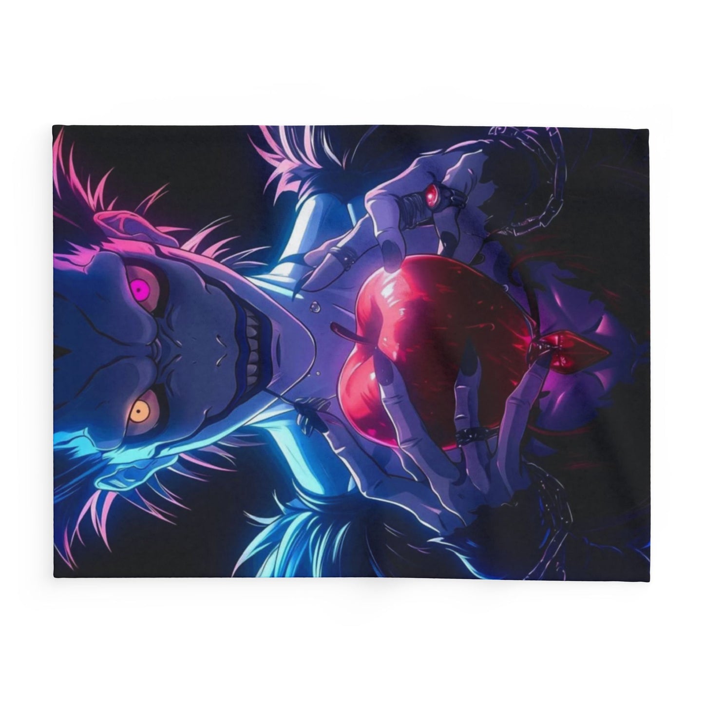 Dn Chilling Cozy Arctic Fleece Blanket, Anime Throw, Gothic Decor, Gifts for Fans, Horror Blanket, Home Comforts