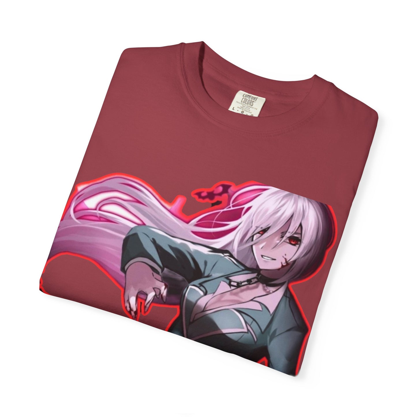Anime-Themed T-Shirt Featuring Bold Artwork