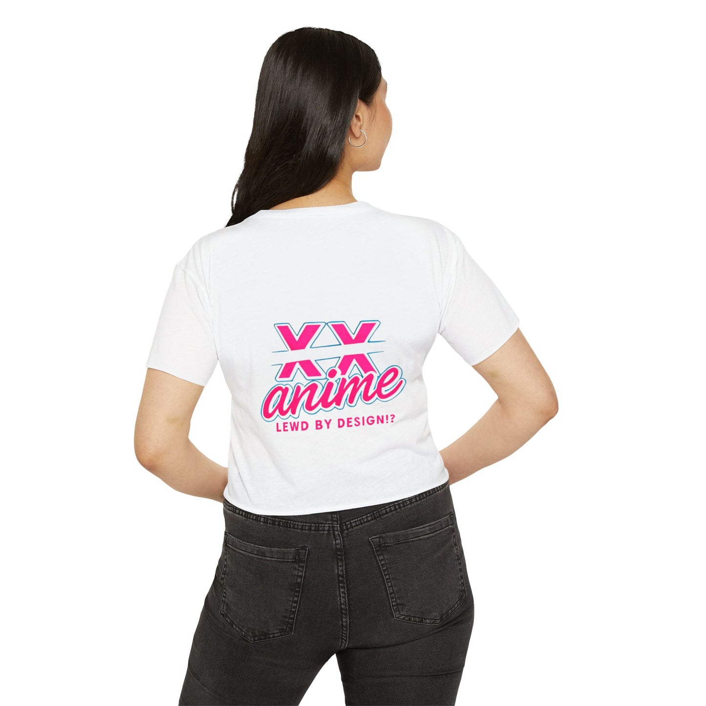 Squib game women's crop tee red light