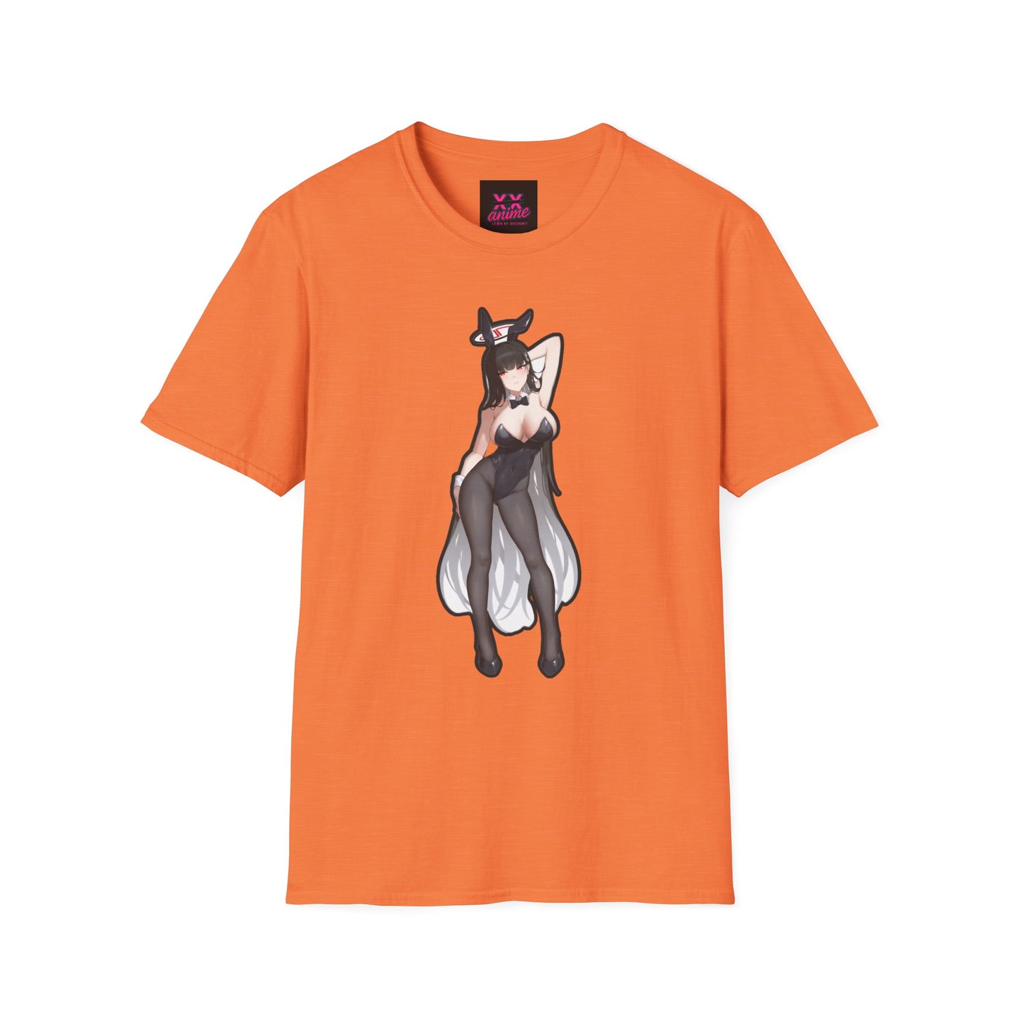 Anime-Inspired Witchy lewd bunny 2 T-Shirt: Spooky Season Vibe, Perfect for Comic Con, Halloween Party, or Casual Wear, Unisex Softstyle Tee, [...]