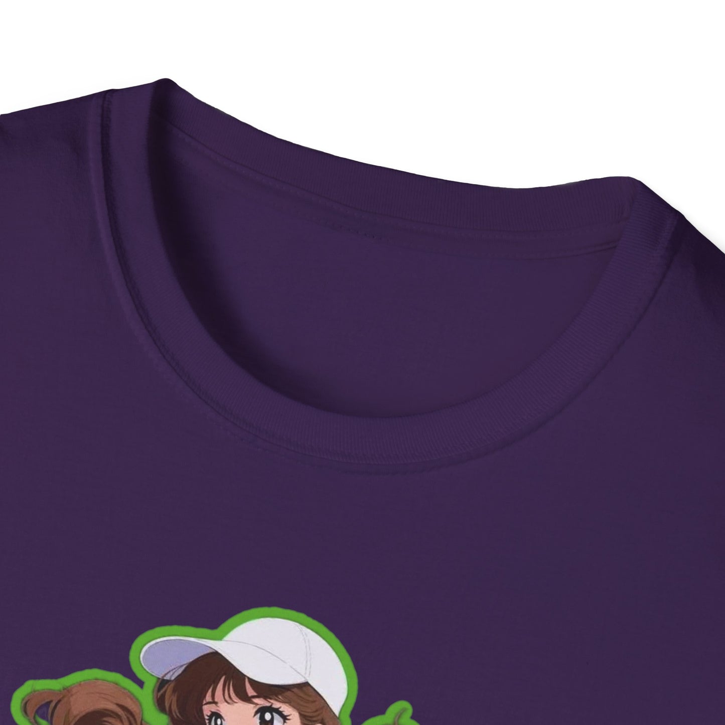 Playful Anime sailor moon 4 Character T-Shirt, Unisex Softstyle Tee, Casual Graphic Shirt, Gift for Anime Lovers, Fun Everyday Wear, Otaku Merchandise