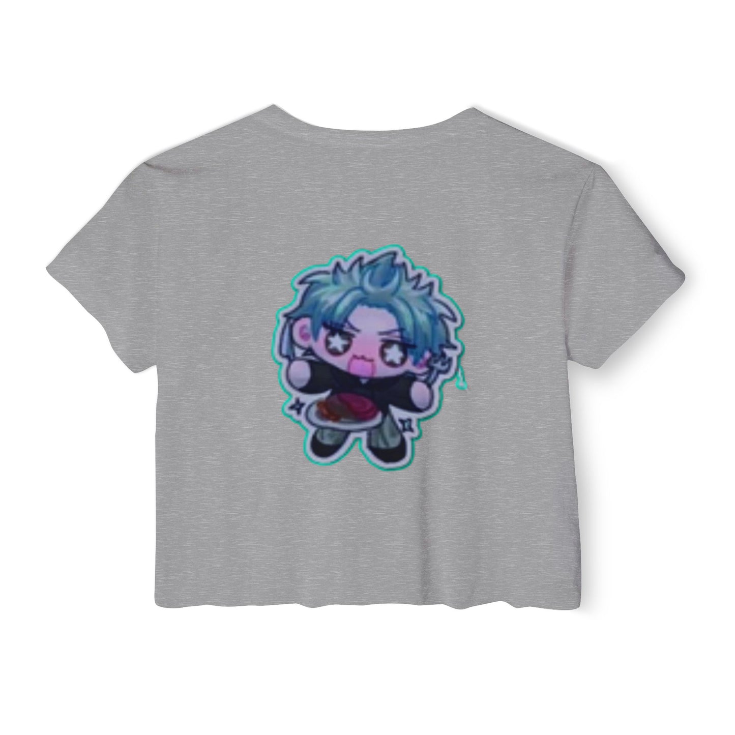 Trendy Women's initial D Festival Crop Top, Cute Graphic Tee, Summer Fashion, Festival Wear, Casual Street Style