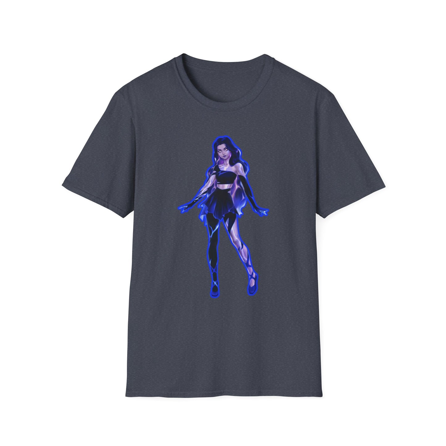 Mystical Fairy spooky season fortnite 3Graphic T-Shirt, Unisex Softstyle Tee, Fantasy Clothing, Gift for Her, Magical Daywear, Unique Fan Apparel