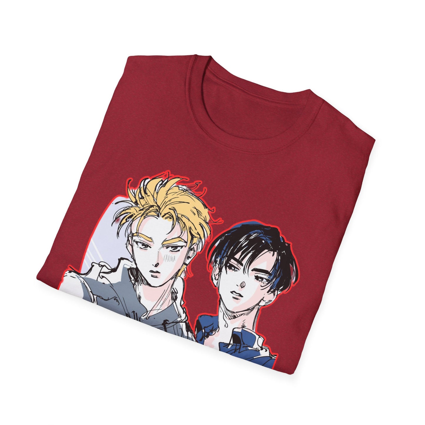 Anime-Inspired initial D 13 Unisex Softstyle T-Shirt, Stylish Graphic Tee, Casual Wear, Gift for Anime Lovers, Everyday Fashion