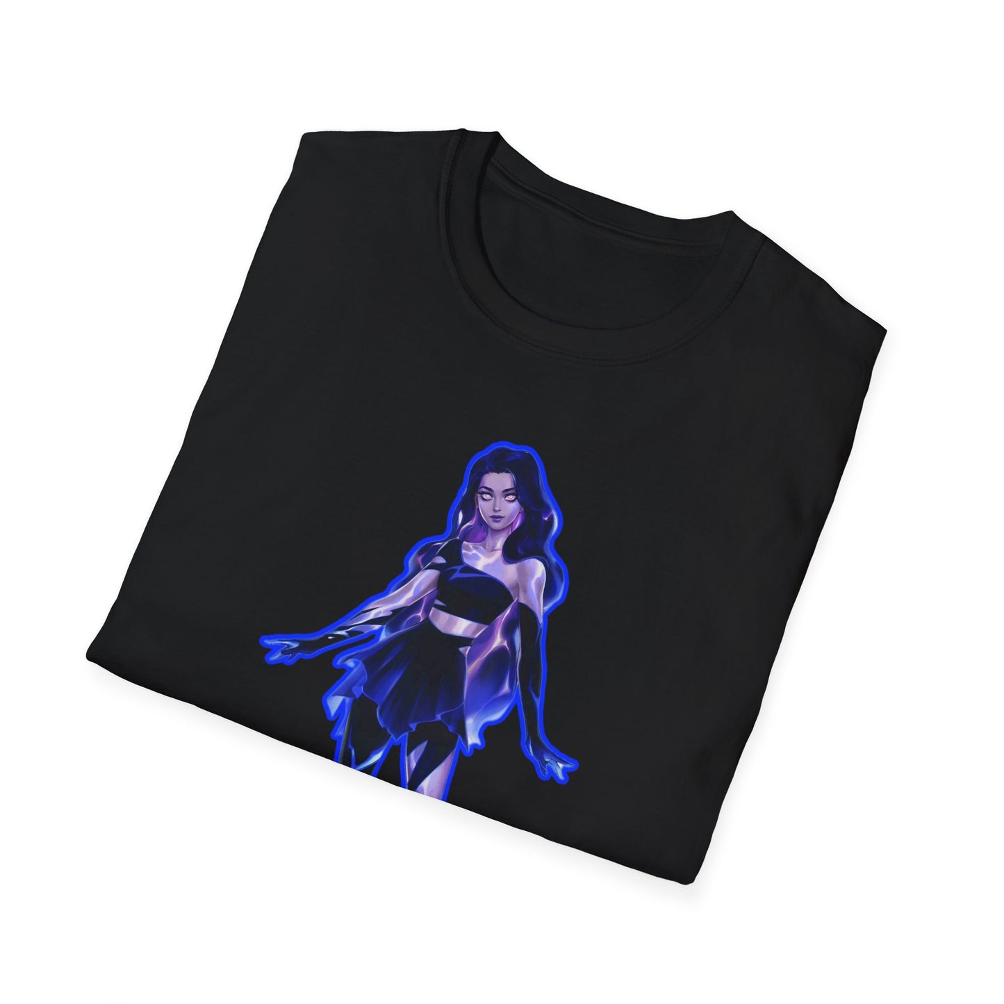 Mystical Fairy spooky season fortnite 3Graphic T-Shirt, Unisex Softstyle Tee, Fantasy Clothing, Gift for Her, Magical Daywear, Unique Fan Apparel