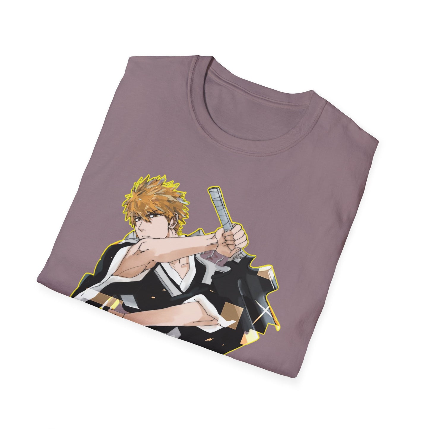 Bleach 12 Anime Unisex T-Shirt, Ichigo Graphic Tee, Softstyle Shirt, Gift for Fans, Casual Wear, Anime Merchandise