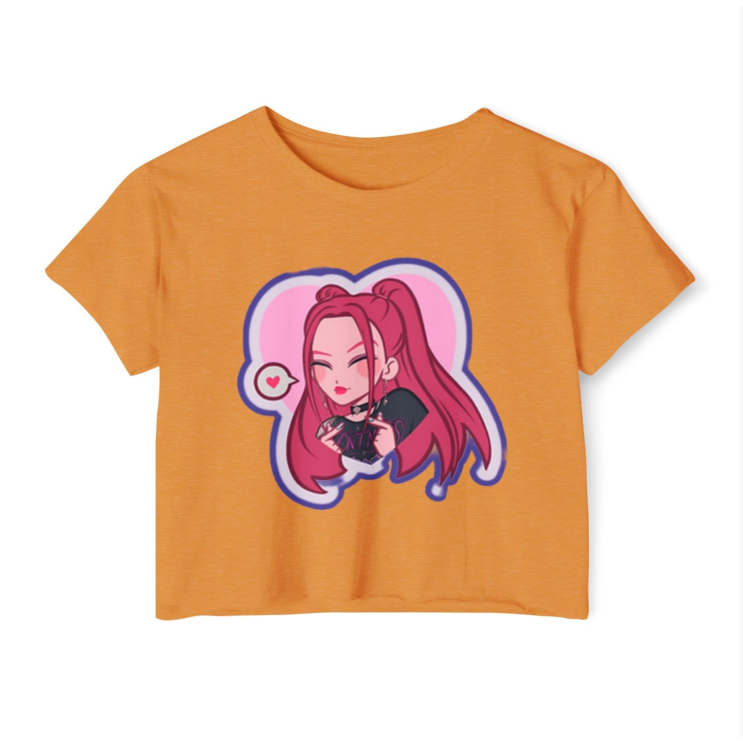 Idol style 3 Women's Festival Crop Top - Trendy, Summer Fashion, Festival Wear, Cute Outfit, Street Style