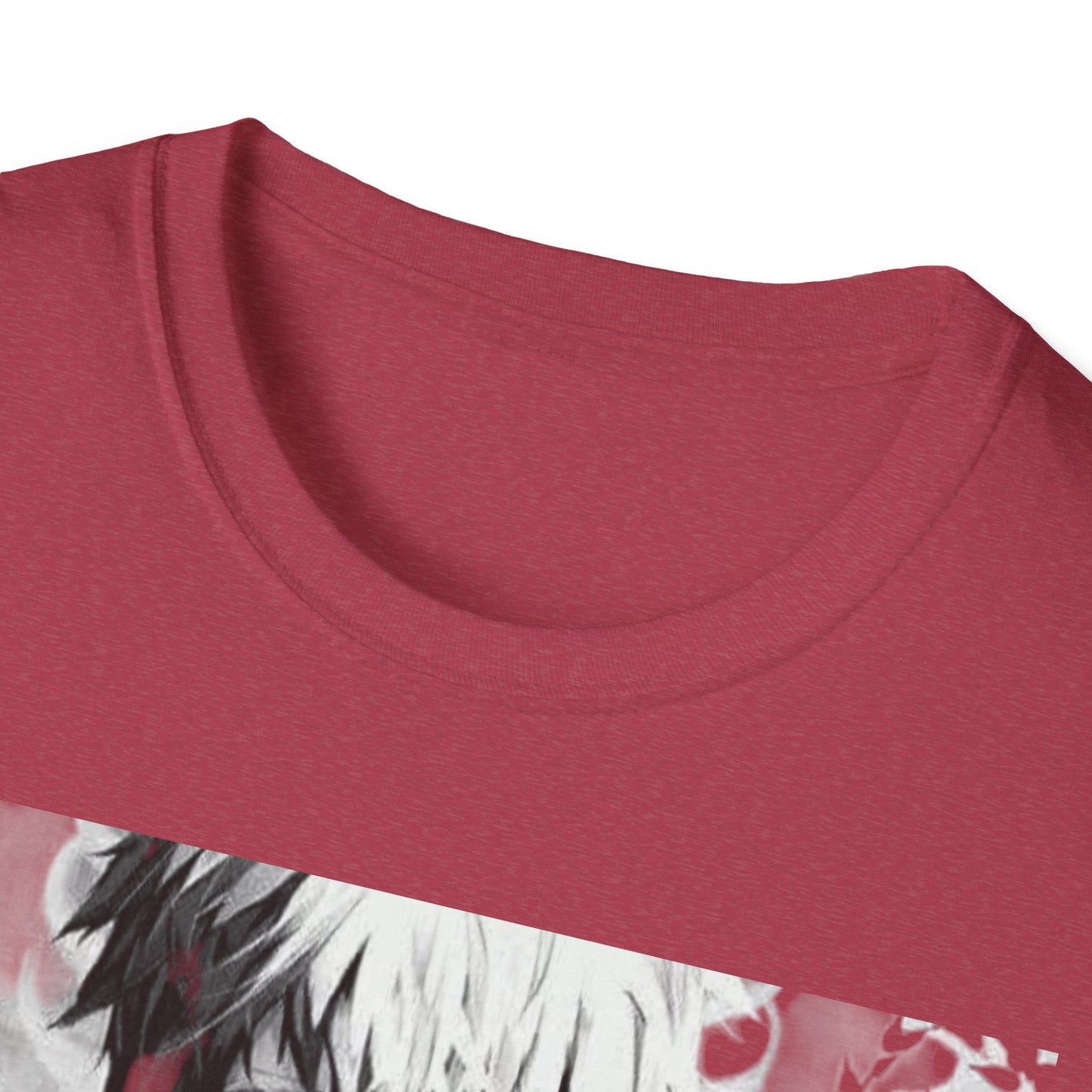 Anime Art Unisex tokyo ghoul style 2Softstyle T-Shirt | Perfect Gift for Fans, Graphic Tee, Casual Wear, Cosplay, Every Day Comfort