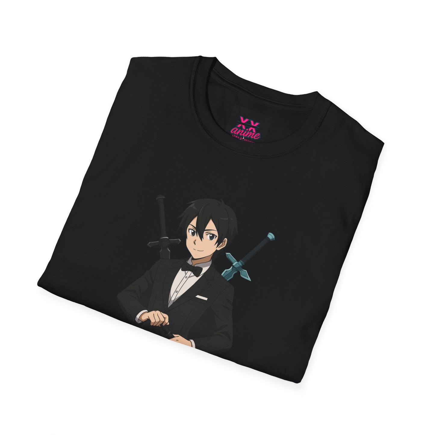 Anime-Inspired Unisex T-Shirt, Fun Graphic Tee, Geek Culture Apparel, Casual Wear, Gift for Anime Lovers, Trendy Fashion Statement