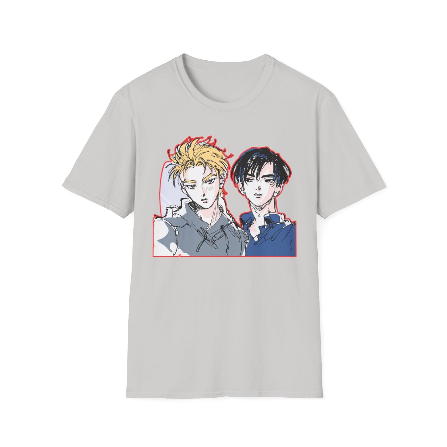Anime-Inspired initial D 13 Unisex Softstyle T-Shirt, Stylish Graphic Tee, Casual Wear, Gift for Anime Lovers, Everyday Fashion