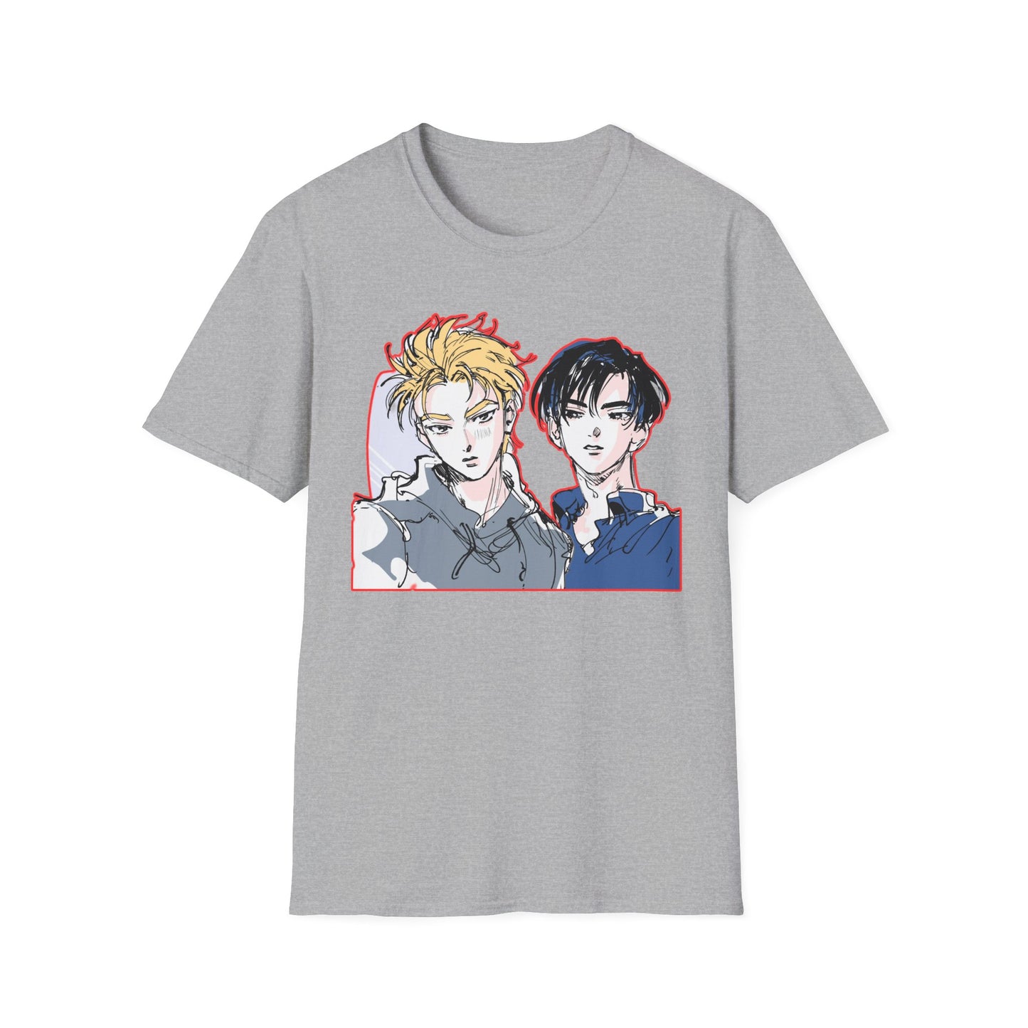 Anime-Inspired initial D 13 Unisex Softstyle T-Shirt, Stylish Graphic Tee, Casual Wear, Gift for Anime Lovers, Everyday Fashion