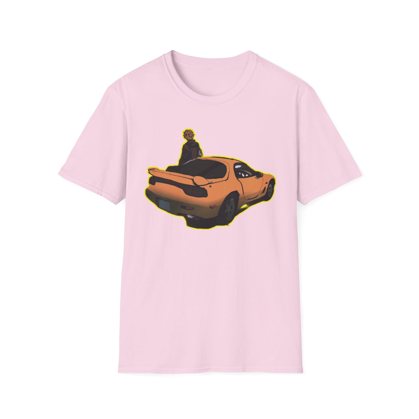 Vibrant Car Art initial D 8 Unisex Softstyle T-Shirt, Casual Graphic Tee, Gift for Car Enthusiasts, Unique Apparel for Everyday Wear, Retro [...]