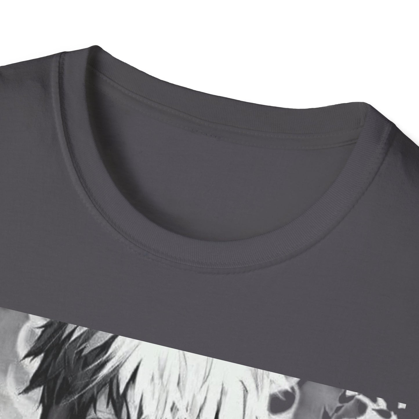 Anime Art Unisex tokyo ghoul style 2Softstyle T-Shirt | Perfect Gift for Fans, Graphic Tee, Casual Wear, Cosplay, Every Day Comfort