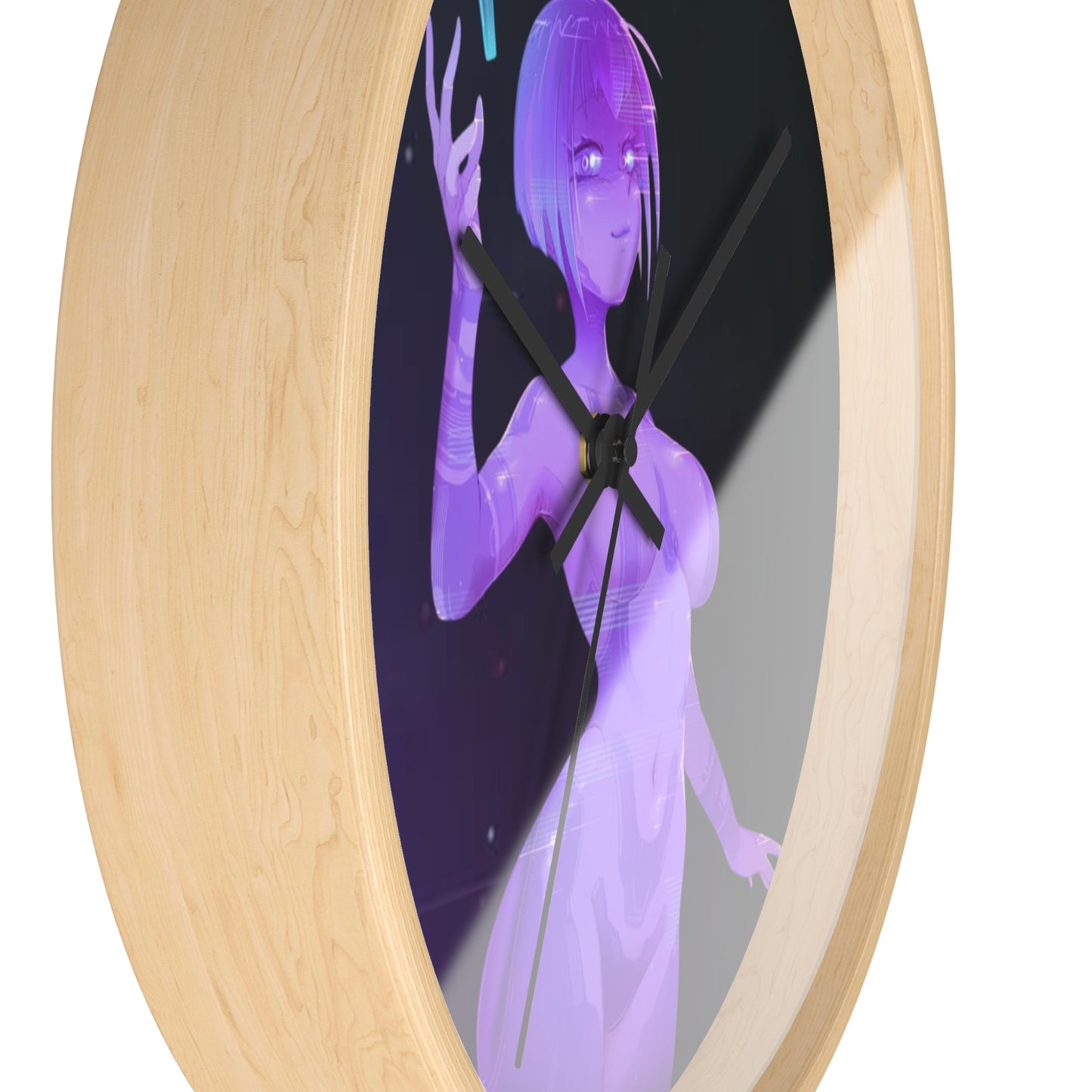 Anime Character Wall Clock | Unique Decor for Fan, Stylish Timepiece, Gift for Otaku, Bedroom Wall Art, Home Decor