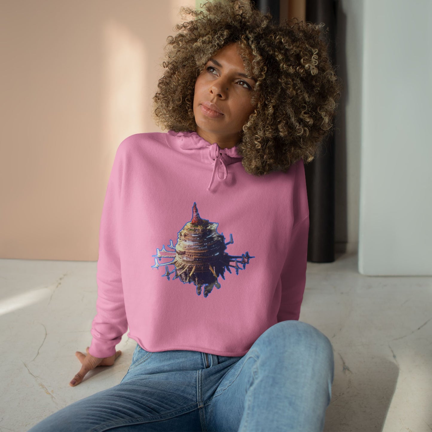 Trendy Crop Hoodie sao 1 with Unique Designs, Anime Aesthetic, Casual Streetwear, Gift for Fans, Fashion Statement