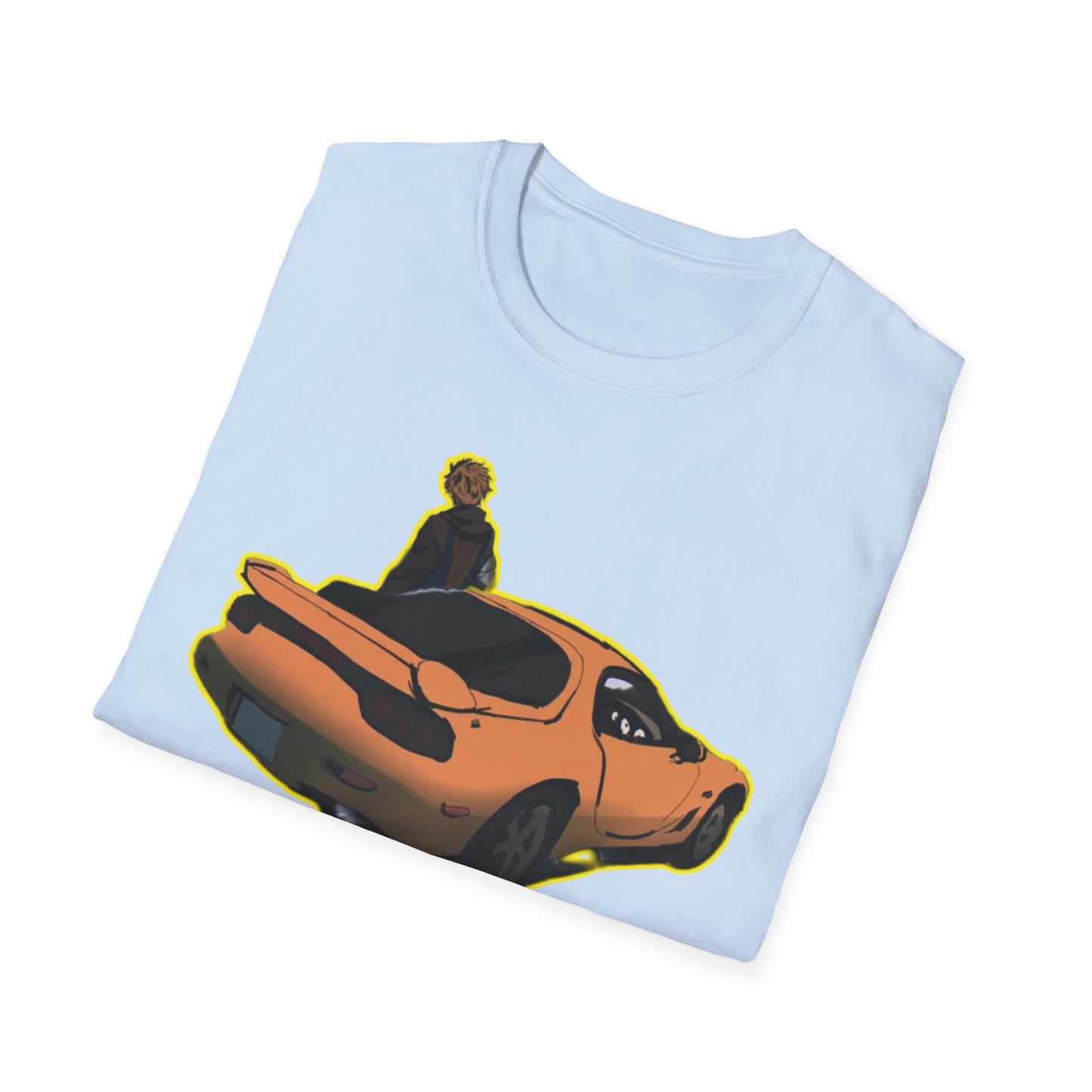 Vibrant Car Art initial D 8 Unisex Softstyle T-Shirt, Casual Graphic Tee, Gift for Car Enthusiasts, Unique Apparel for Everyday Wear, Retro [...]