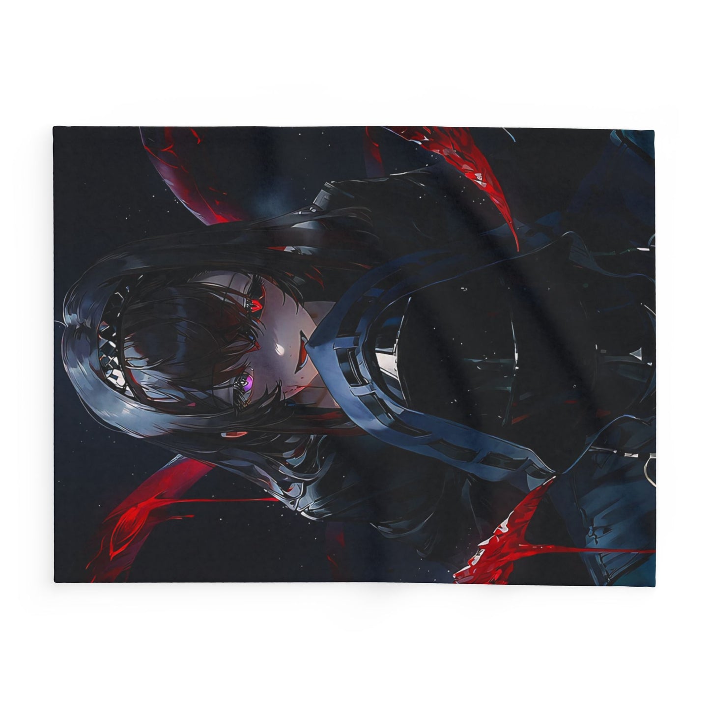 Gothic Anime Arctic Tokyo ghoul style 4Fleece Blanket – Cozy Blankie for Fans, Stylish Home Decor, Unique Gift for Collectors, Cozy Night In