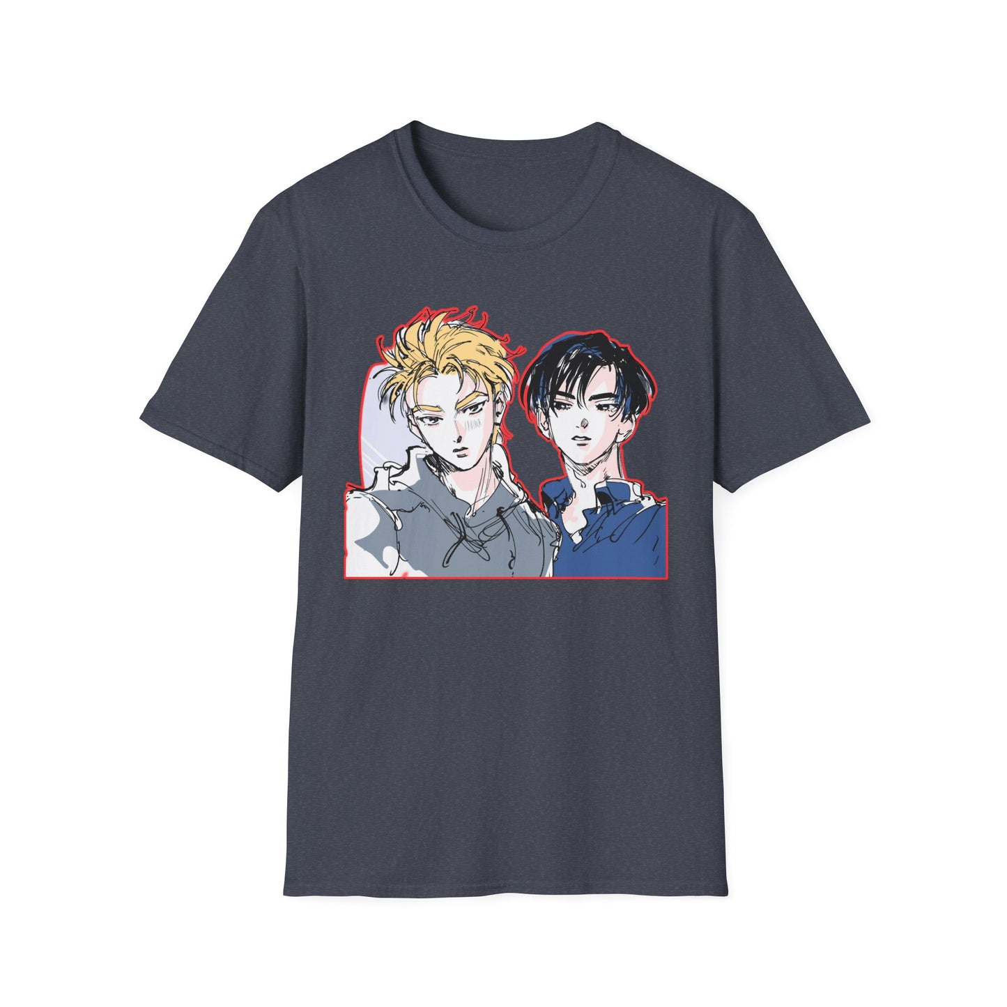 Anime-Inspired initial D 13 Unisex Softstyle T-Shirt, Stylish Graphic Tee, Casual Wear, Gift for Anime Lovers, Everyday Fashion