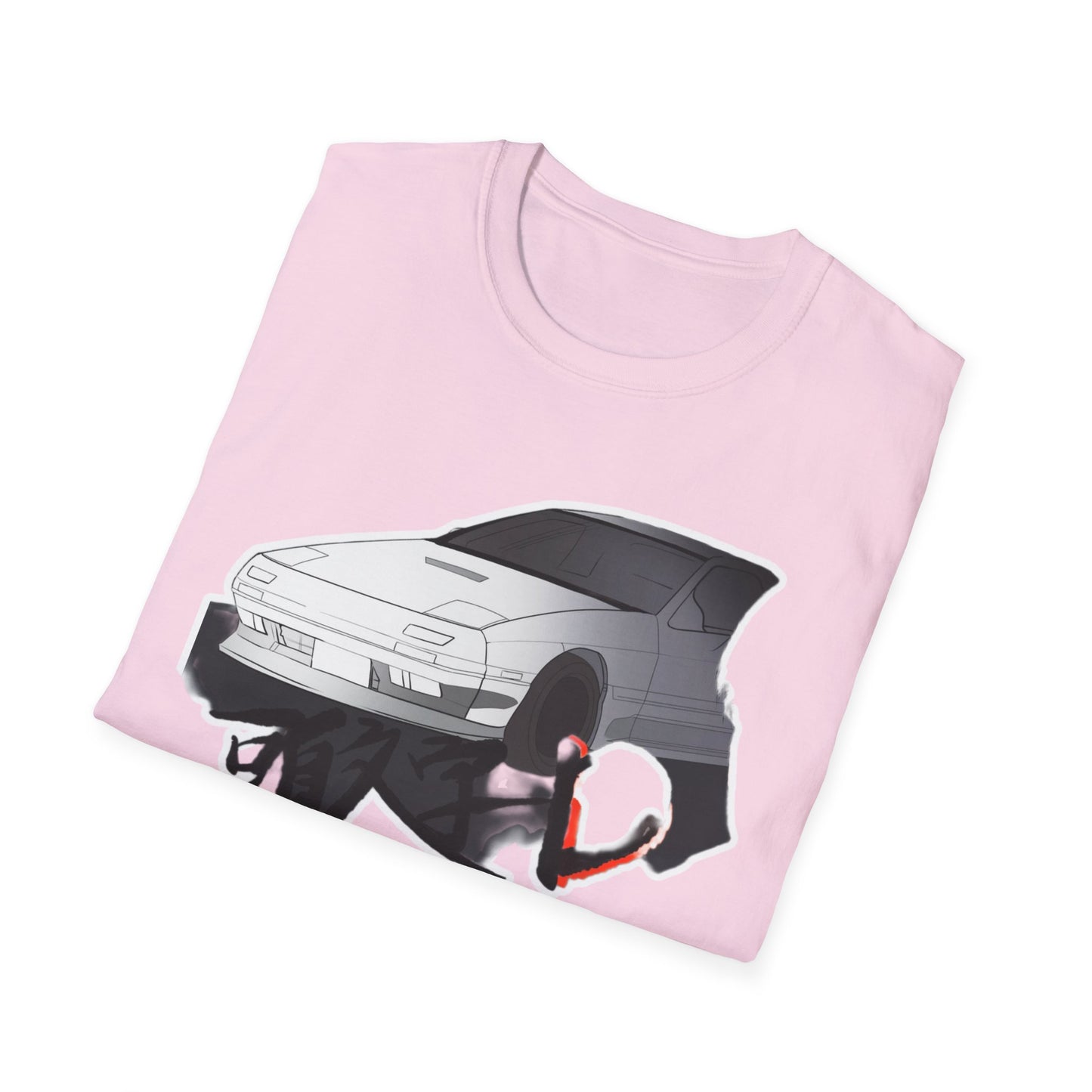 Cool Car Graphic initial D Unisex Tee, Softstyle T-Shirt for Auto Enthusiasts, Perfect Gift for Birthdays and Car Shows, Casual Everyday Wear