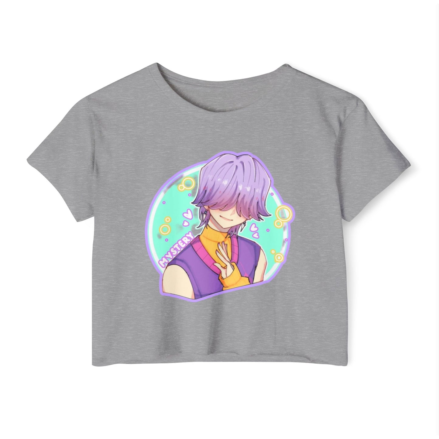 Vibrant Women's kpop boys 1 Festival Crop Top with Playful Design, Cute Summer Tee, Bohemian Shirt, Artsy Gift for Her, Perfect for Music Festivals